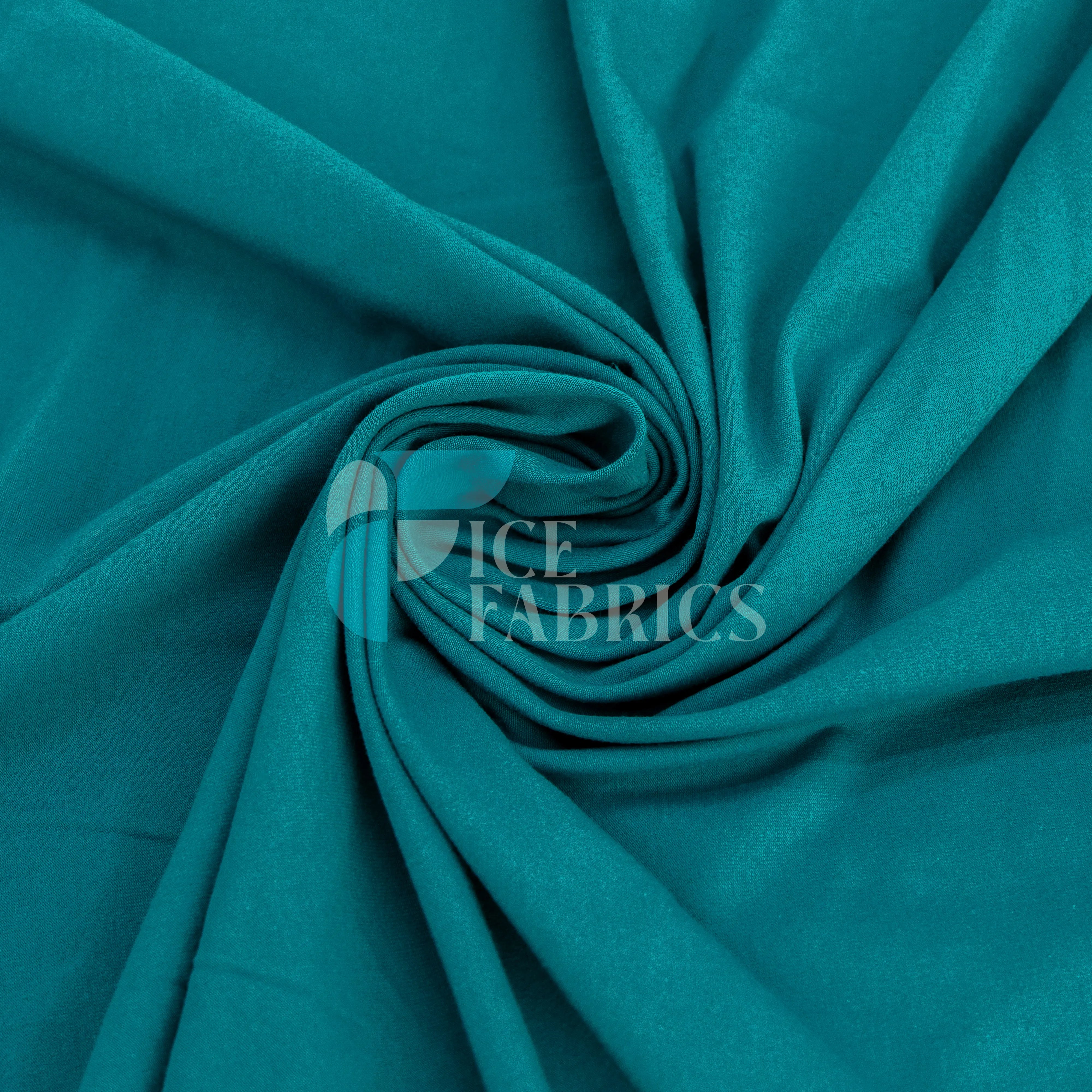 Jade Cotton Spandex Jersey Fabric | FlexCot
