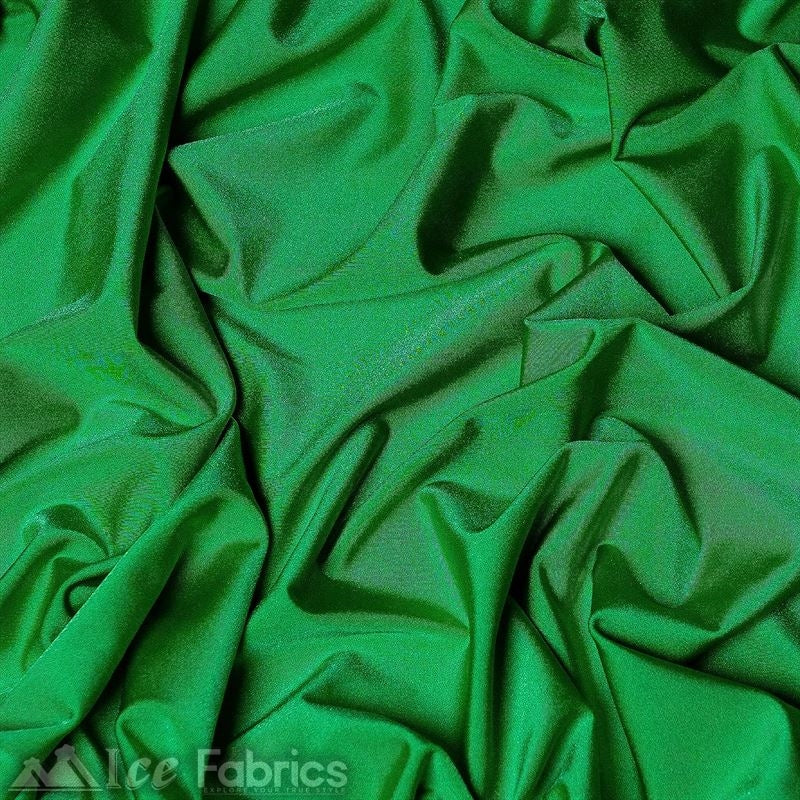 4 Way Stretch Nylon Spandex Fabric By The Roll (20 Yards ) ICE FABRICS |Kelly Green