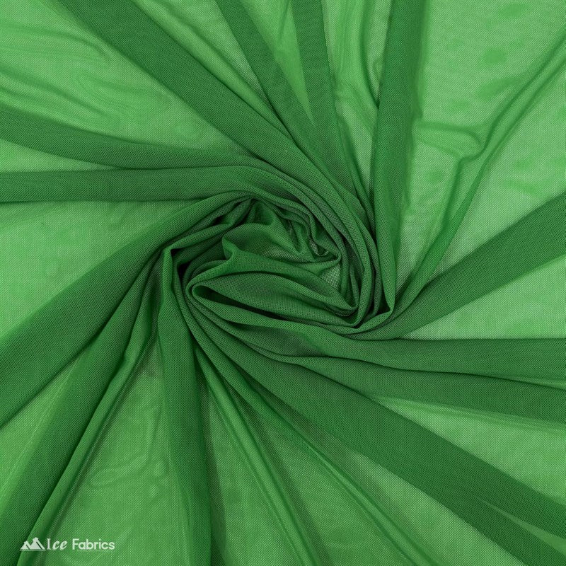 Kelly Green 4 Way Stretch Nylon Spandex Power Mesh Fabric