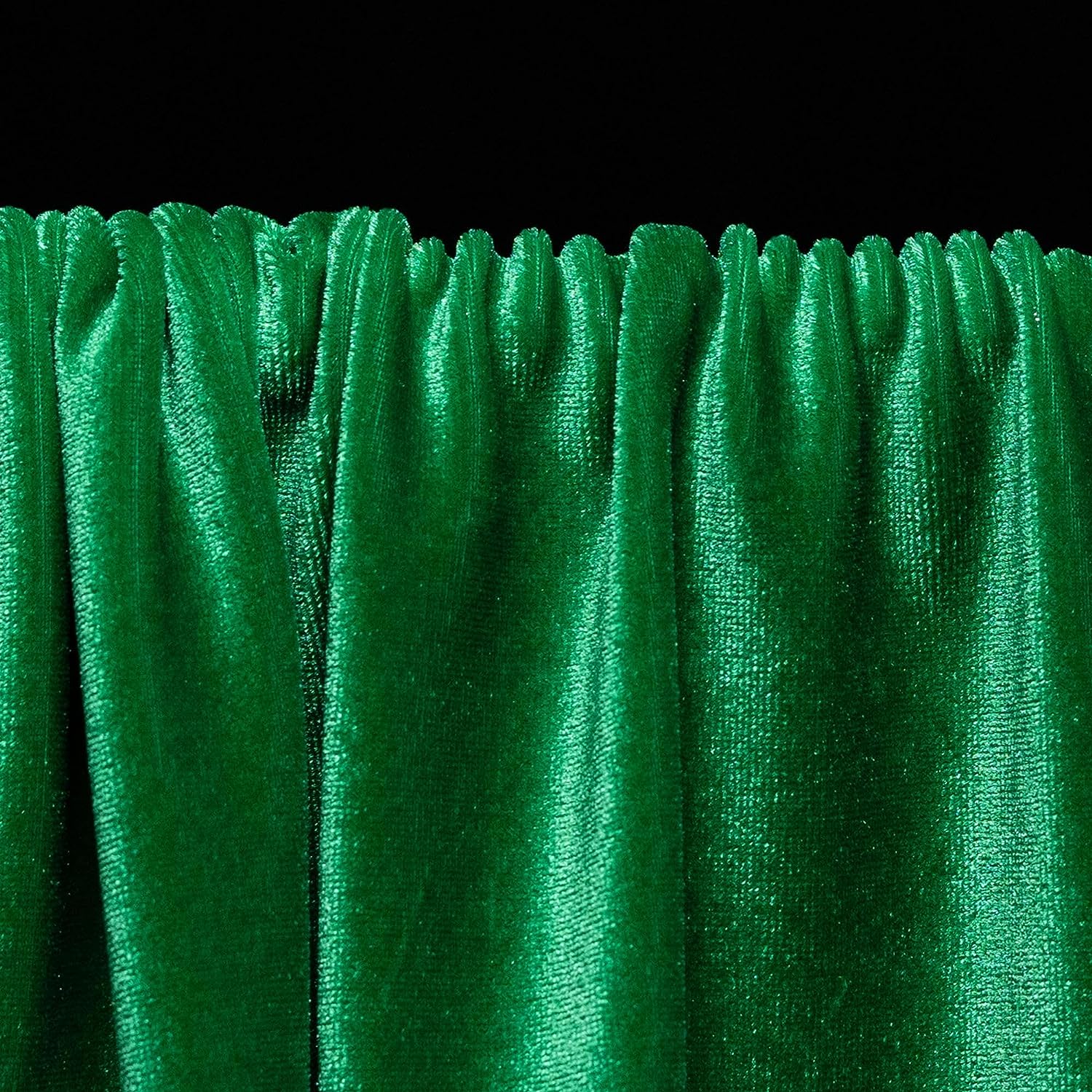 Ice Fabrics Stretch Velvet Fabric Soft and Smooth ICE FABRICS Kelly Green