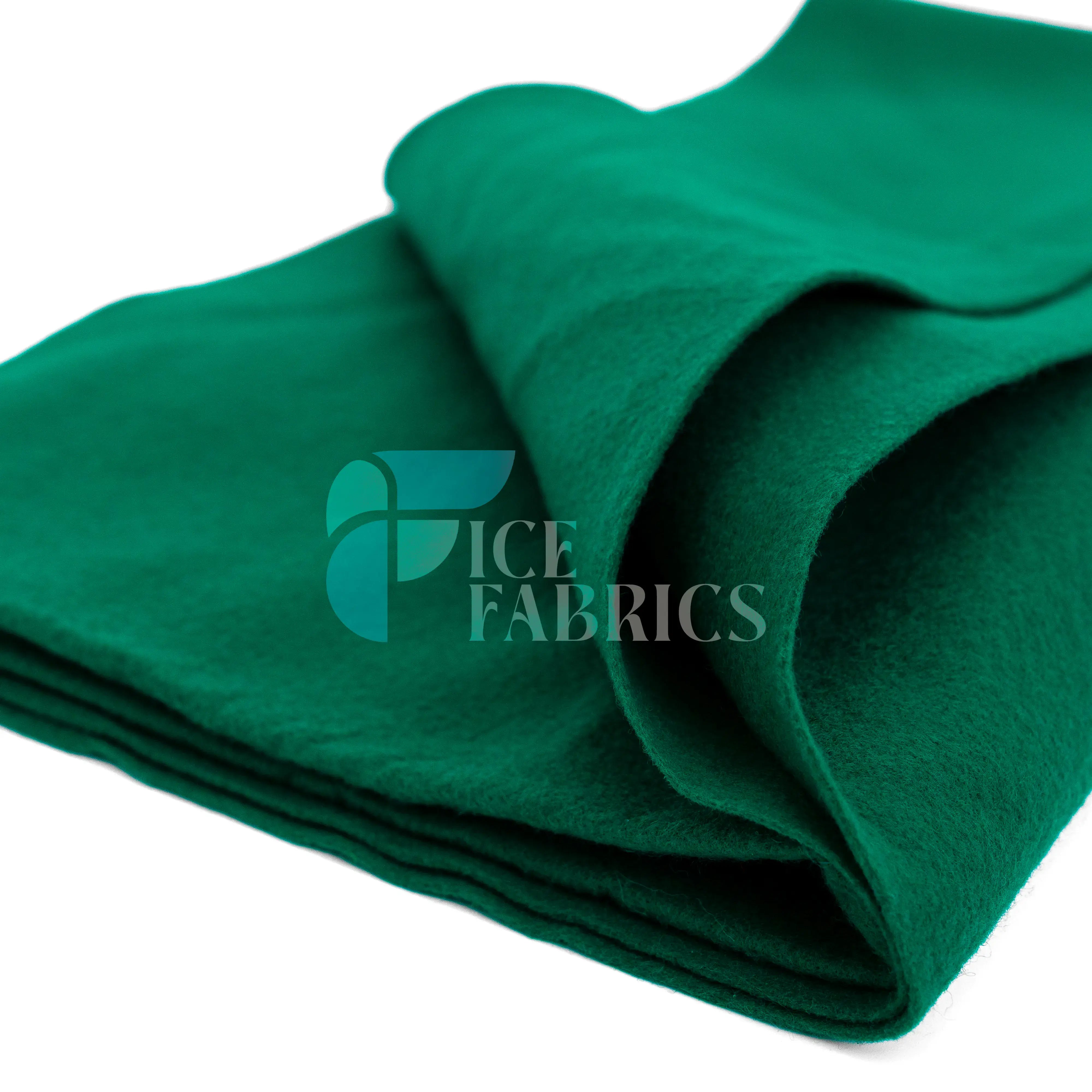 Kelly Green Acrylic Felt Fabric / 1.6mm Thick _ 72” Wide ICE FABRICS By The Yard