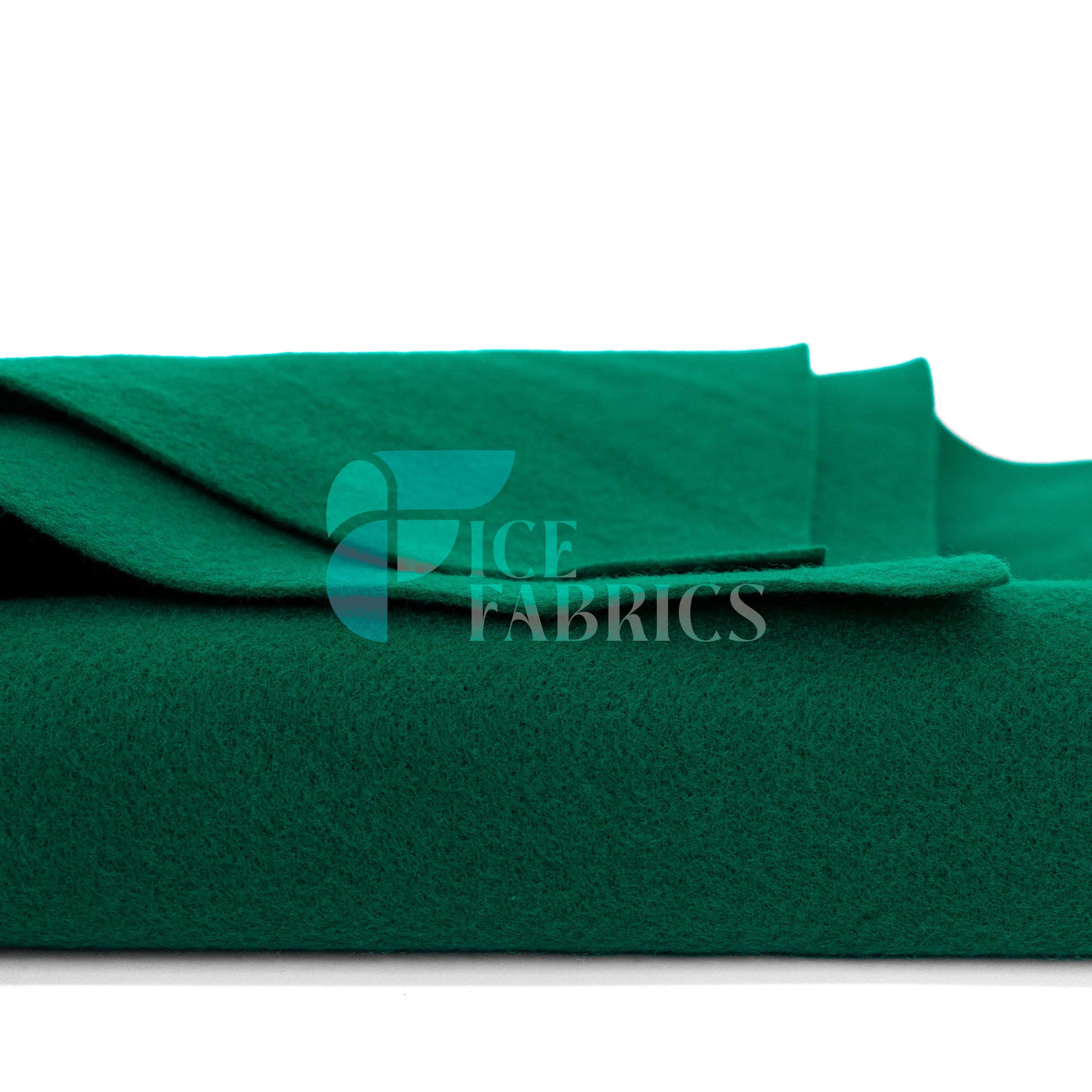 Kelly Green Acrylic Felt Fabric / 1.6mm Thick _ 72” Wide ICE FABRICS By The Yard