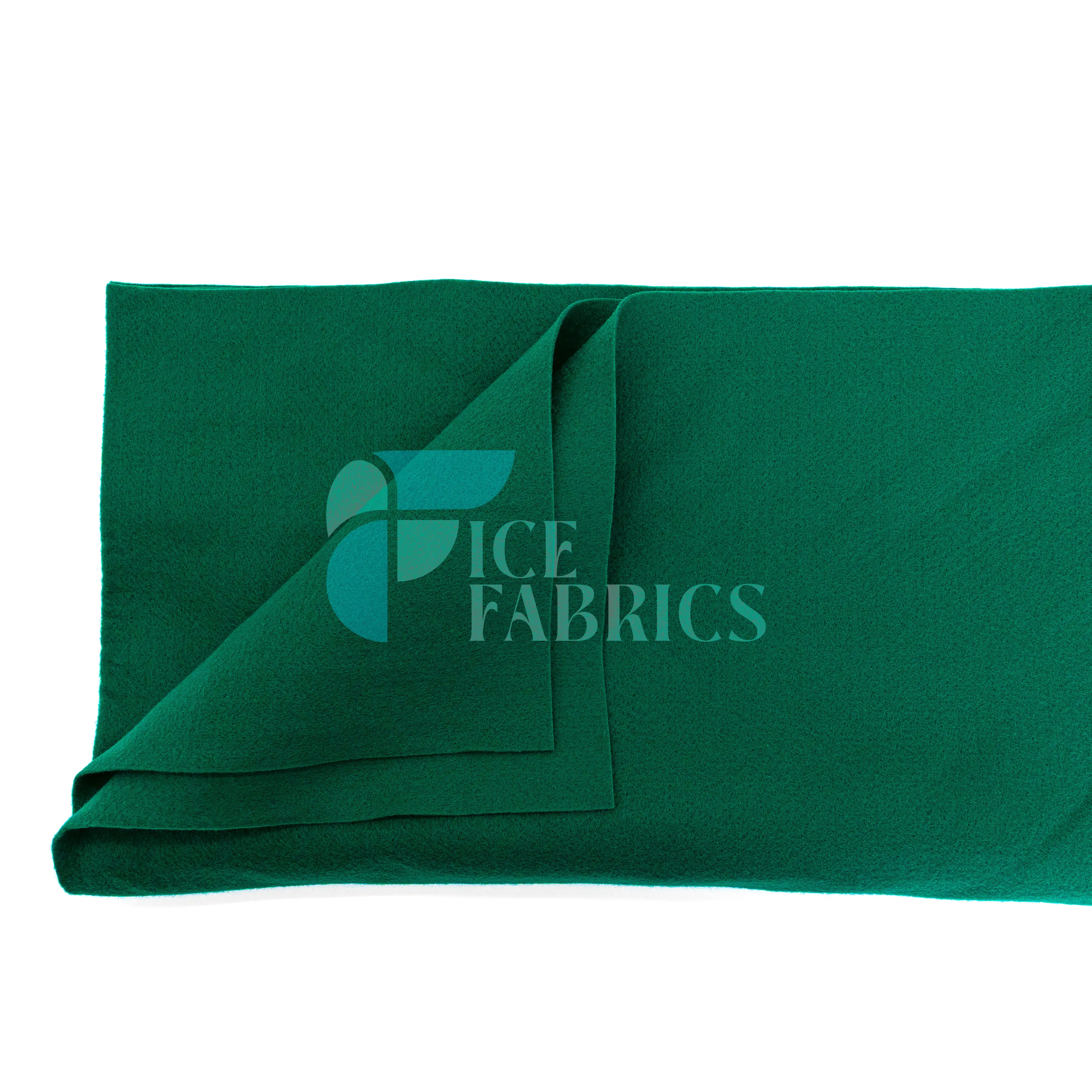 Kelly Green Acrylic Felt Fabric / 1.6mm Thick _ 72” Wide ICE FABRICS By The Yard