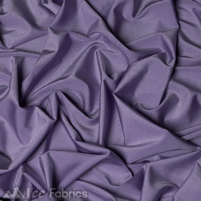 4 Way Stretch Nylon Spandex Fabric By The Roll (20 Yards ) ICE FABRICS |Lavender
