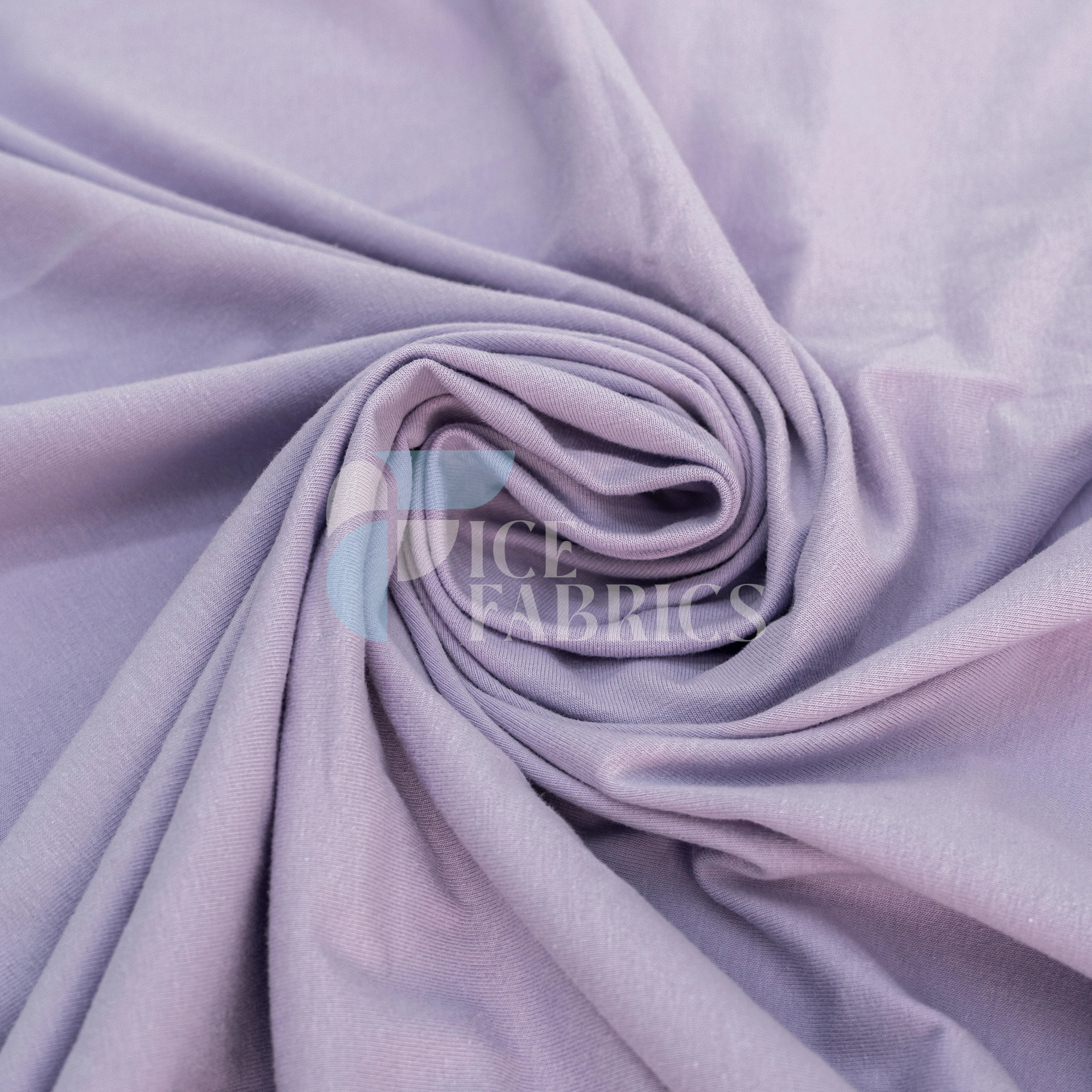 Lavender Cotton Spandex Jersey Fabric | FlexCot