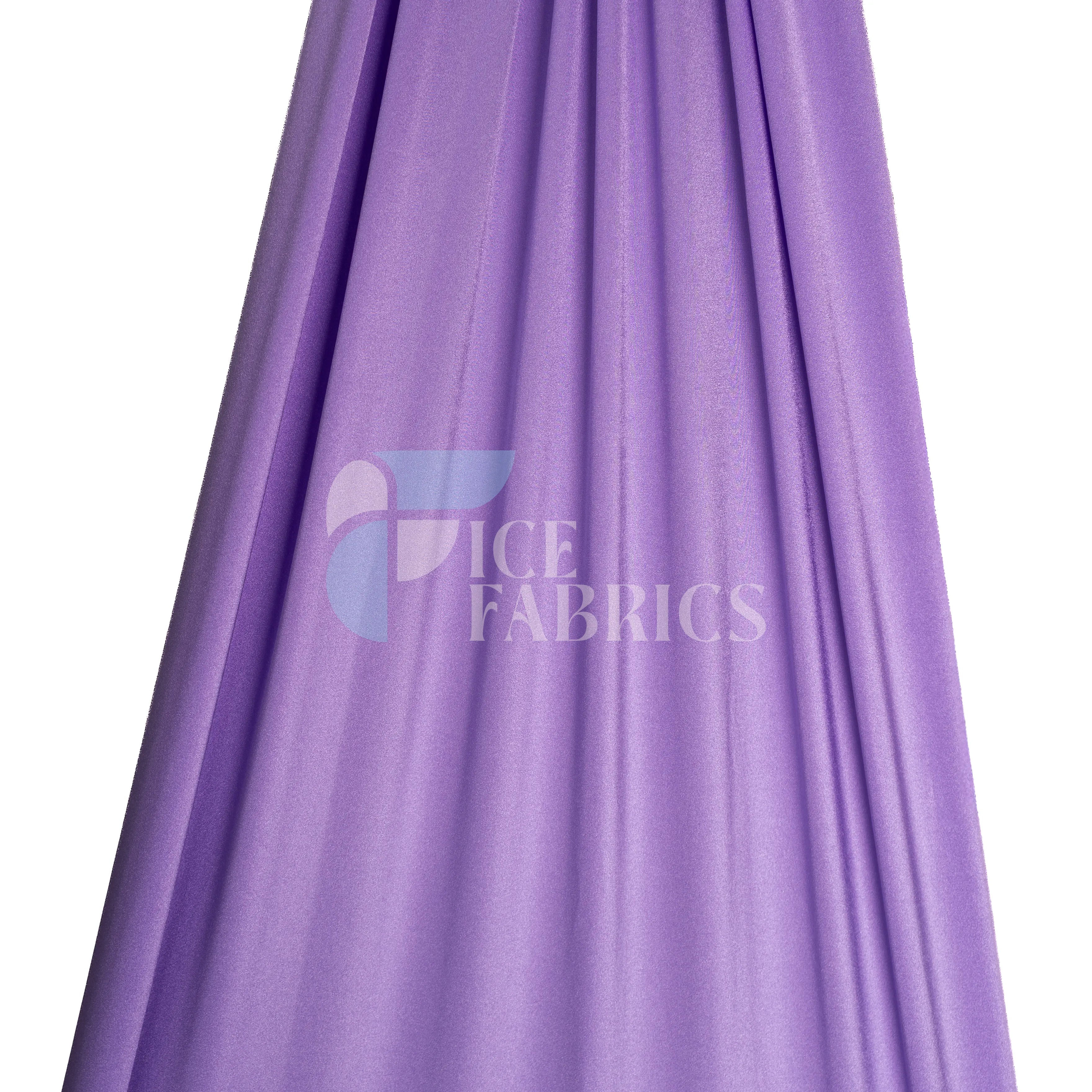 Jordan Lavender Shiny Nylon Spandex Fabric / 4 Way stretch
