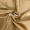 Light Gold Reflective Liquid Crystal Silky Satin Fabric