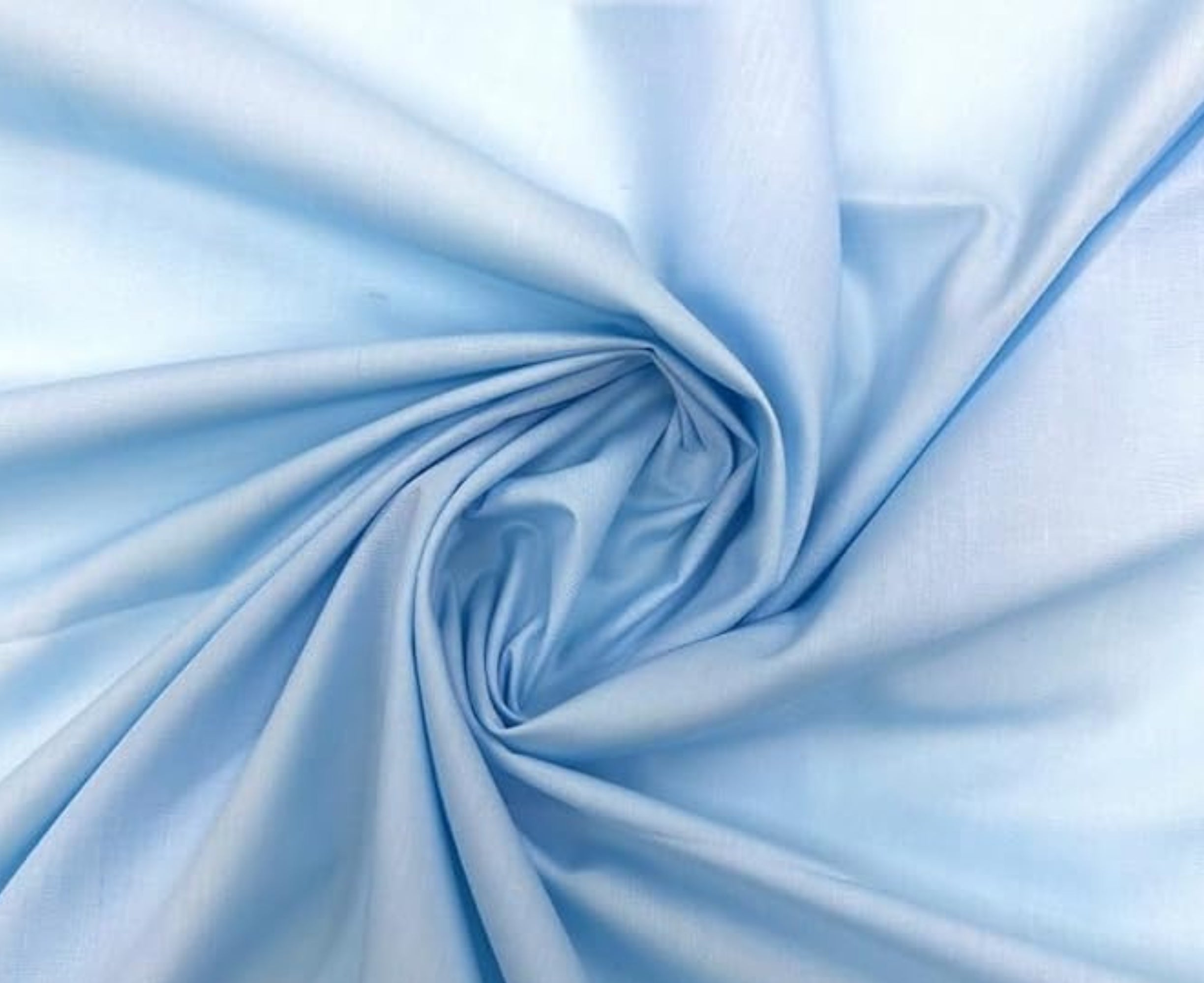 Solid Soft Poly Cotton Fabric By The Yard (18 Colors)
