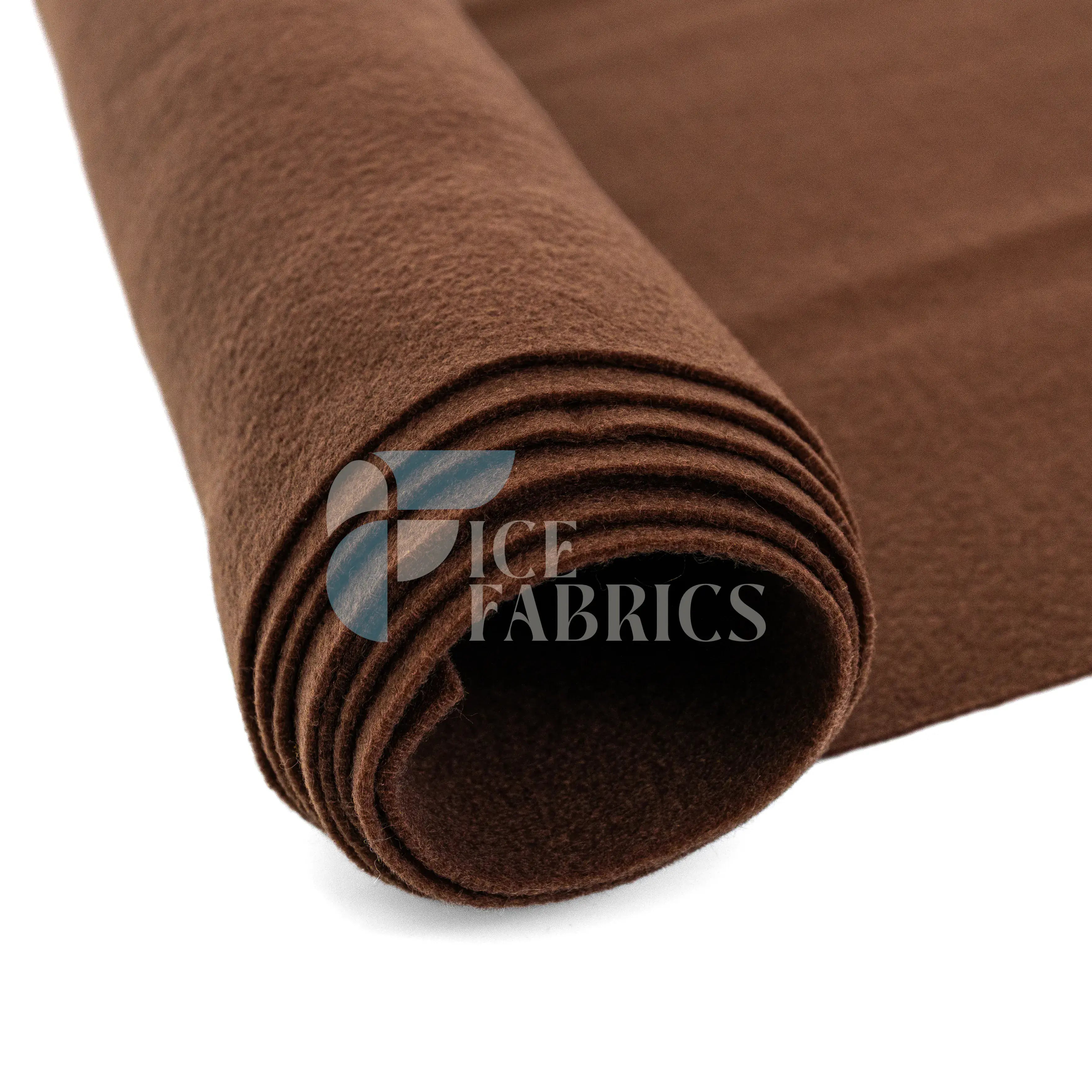 Light Brown Acrylic Felt Fabric / 1.6mm Thick _ 72” Wide