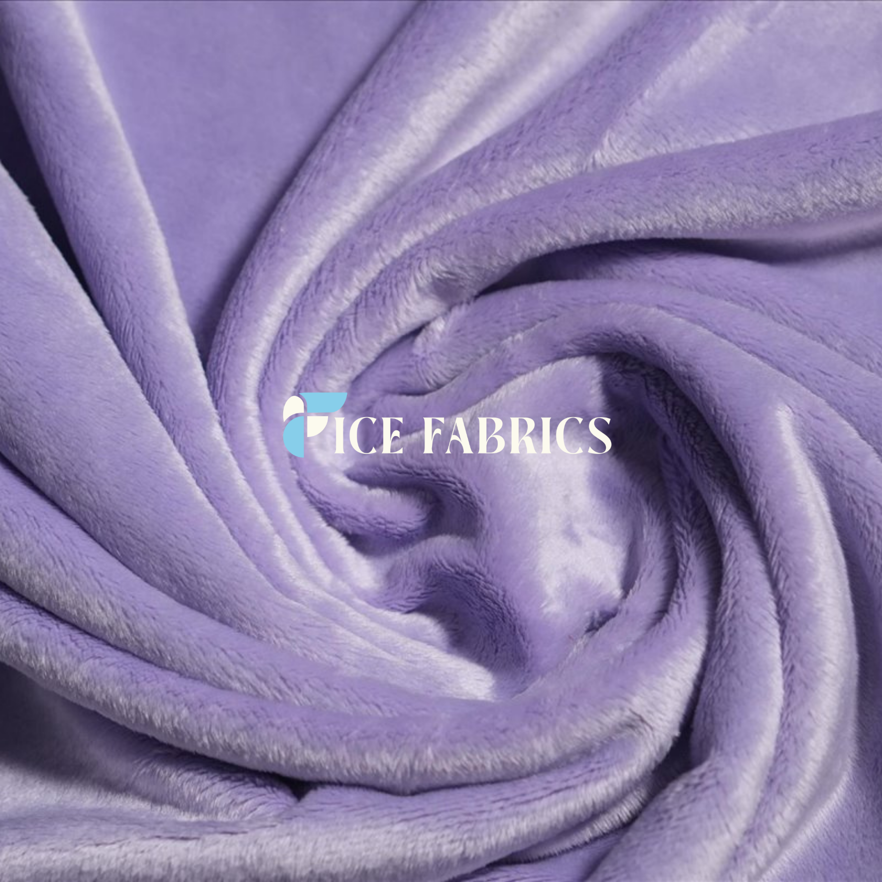 Lilac Ultra Soft 3mm Minky Fabric Faux Fur