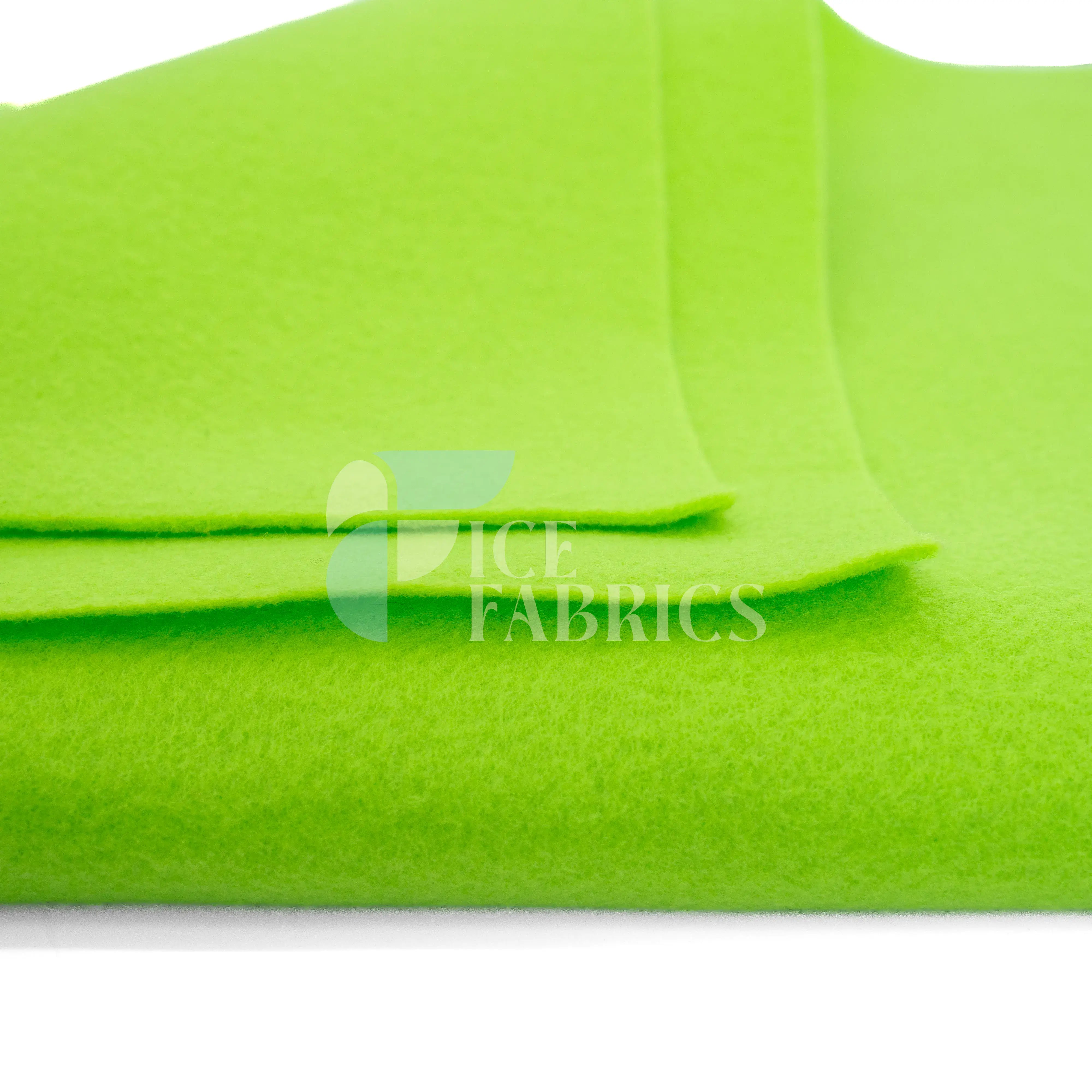 Lime Green Acrylic Felt Fabric / 1.6mm Thick _ 72” Wide ICE FABRICS By The Yard