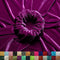 Magenta Soft and Smooth Stretch Velvet Upholstery Fabric