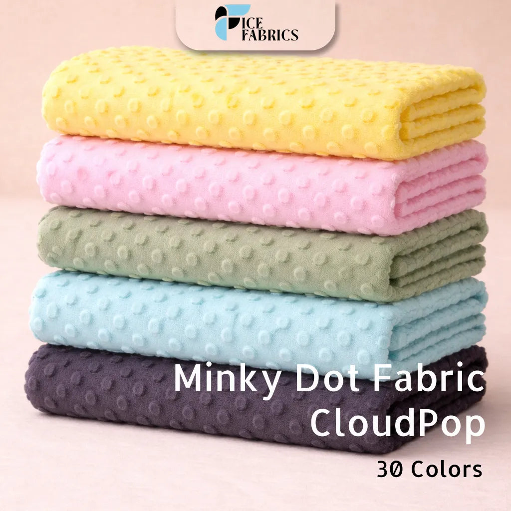Minky Dot Fabric | CloudPop