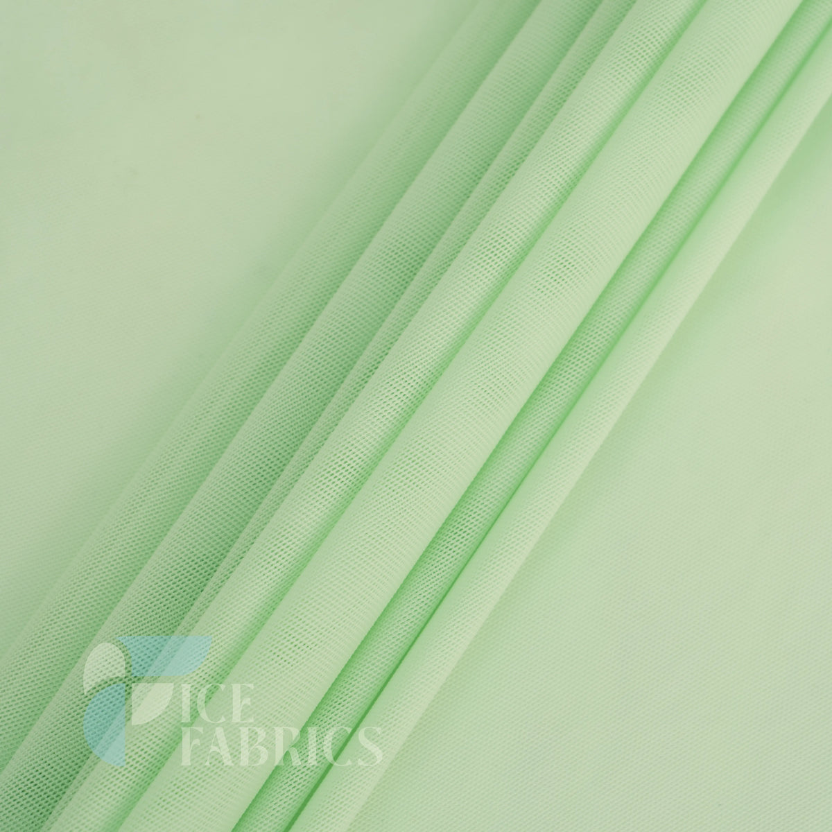 Mint Flex Power Mesh 4 Way Stretch Nylon Fabric