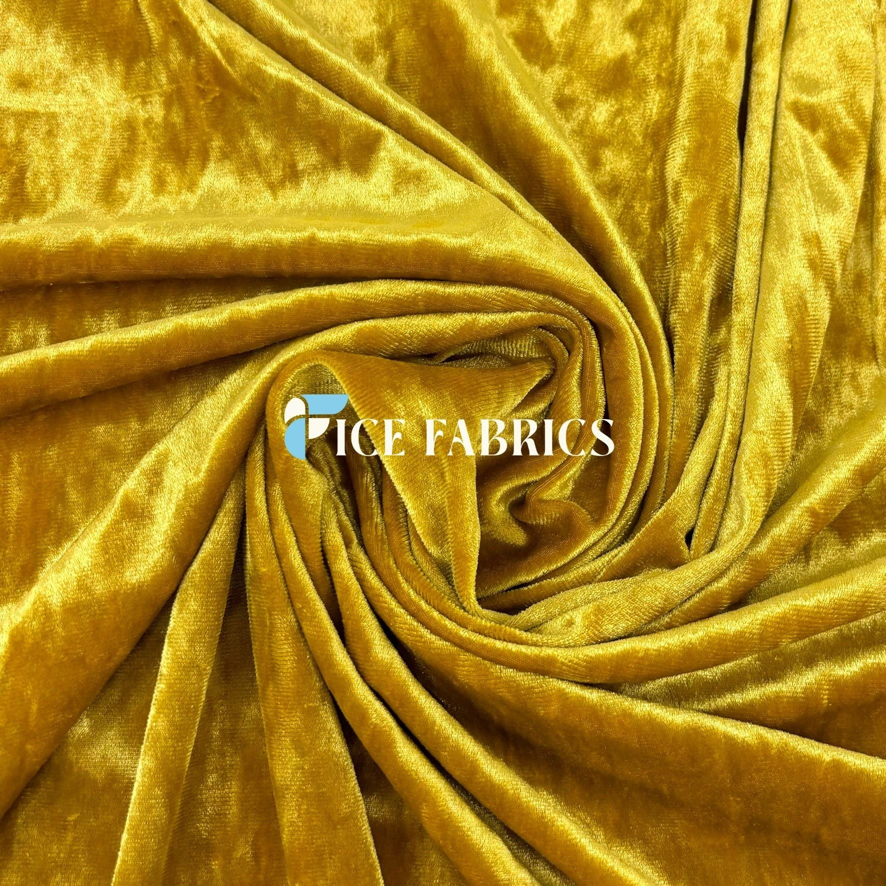 Mustard Gold Stretch Crushed Velvet Fabric Shop Now Mustard Gold Stretch Crushed Velvet Fabric Shop Now