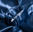 Navy Blue Shiny Bridal Satin Fabric