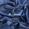 Navy Blue Crystal Reflective Liquid Sheer Chiffon Fabric