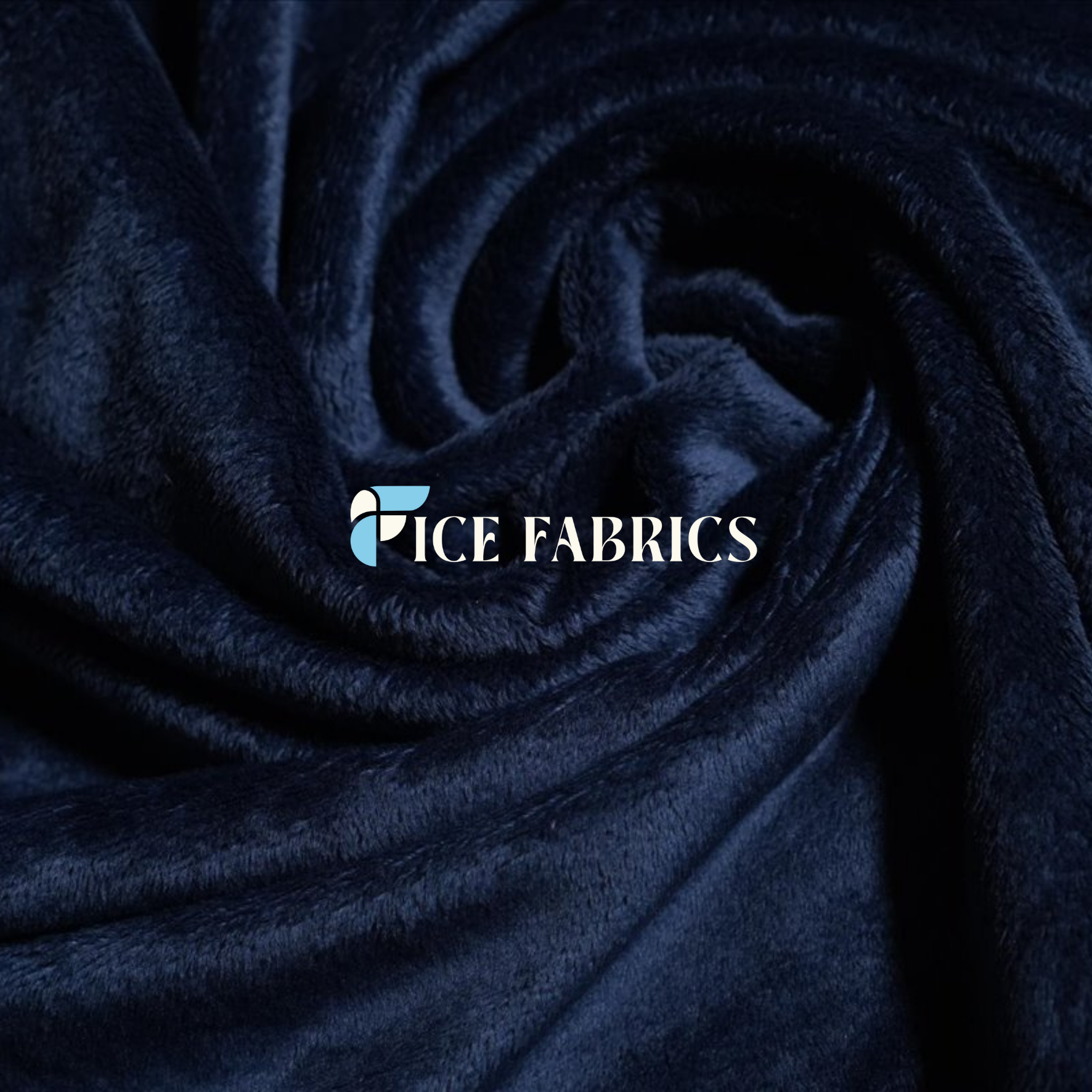 Navy Blue New Colors 3mm Thick Faux Fur Soft Minky Fabric