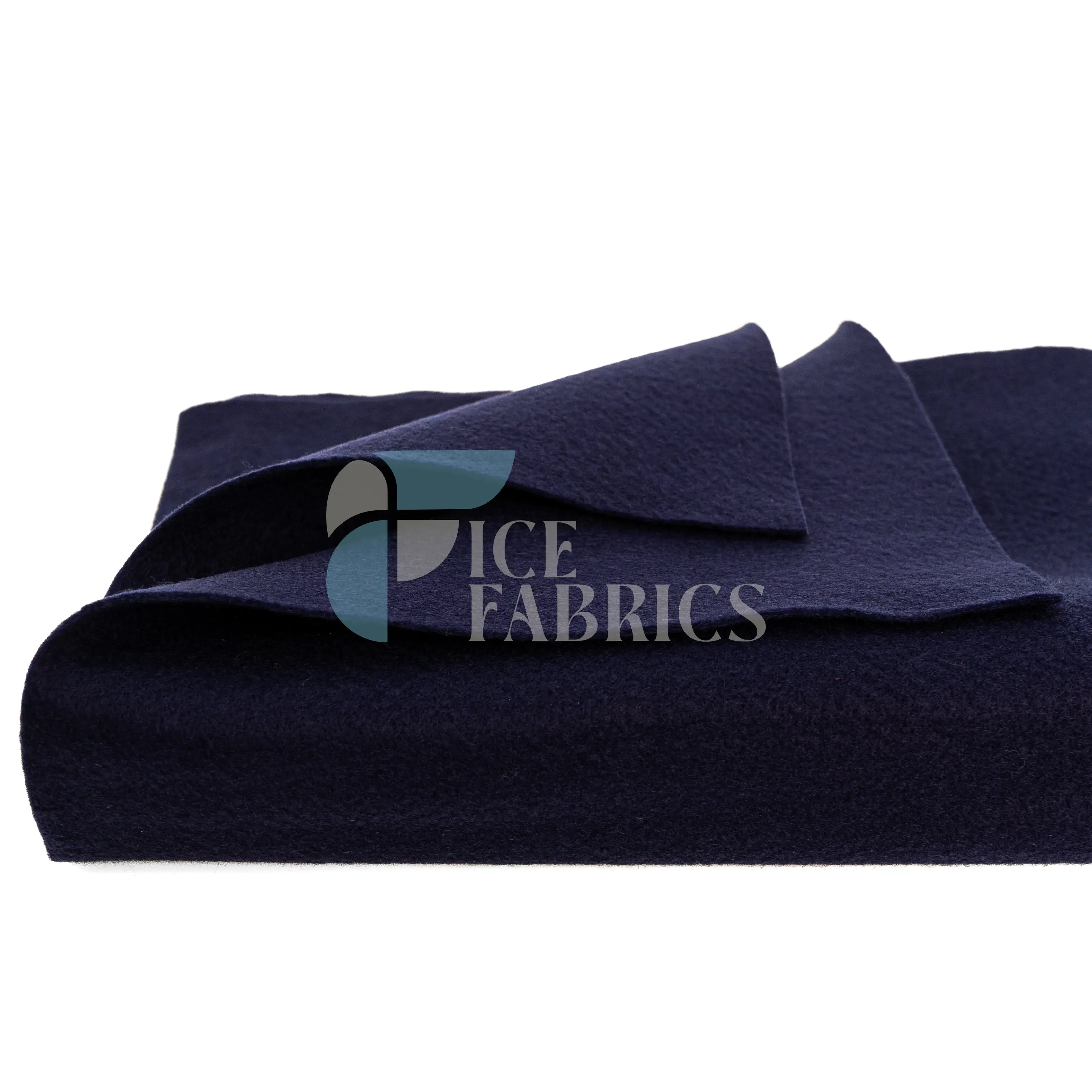 Navy Blue Acrylic Felt Fabric / 1.6mm Thick _ 72” Wide ICE FABRICS By The Yard