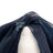 Navy Blue Crystal Sheer Organza Fabric By The Yard