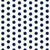 Navy Dot on white