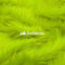 Neon Yellow Shaggy Mohair Long Pile Faux Fur Upholstery Fabric