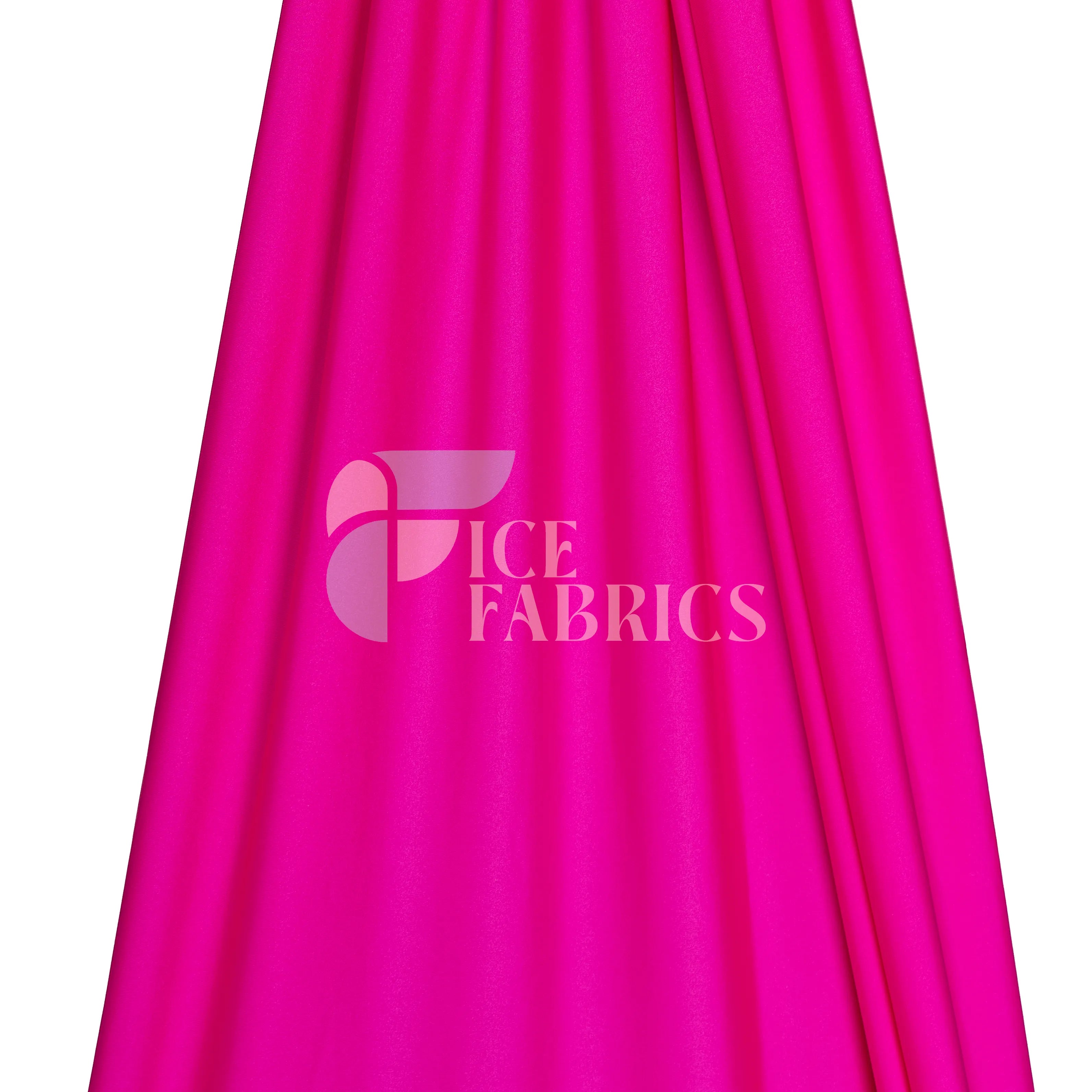 Neon Fuchsia Yoga Flex Nylon Spandex Fabric