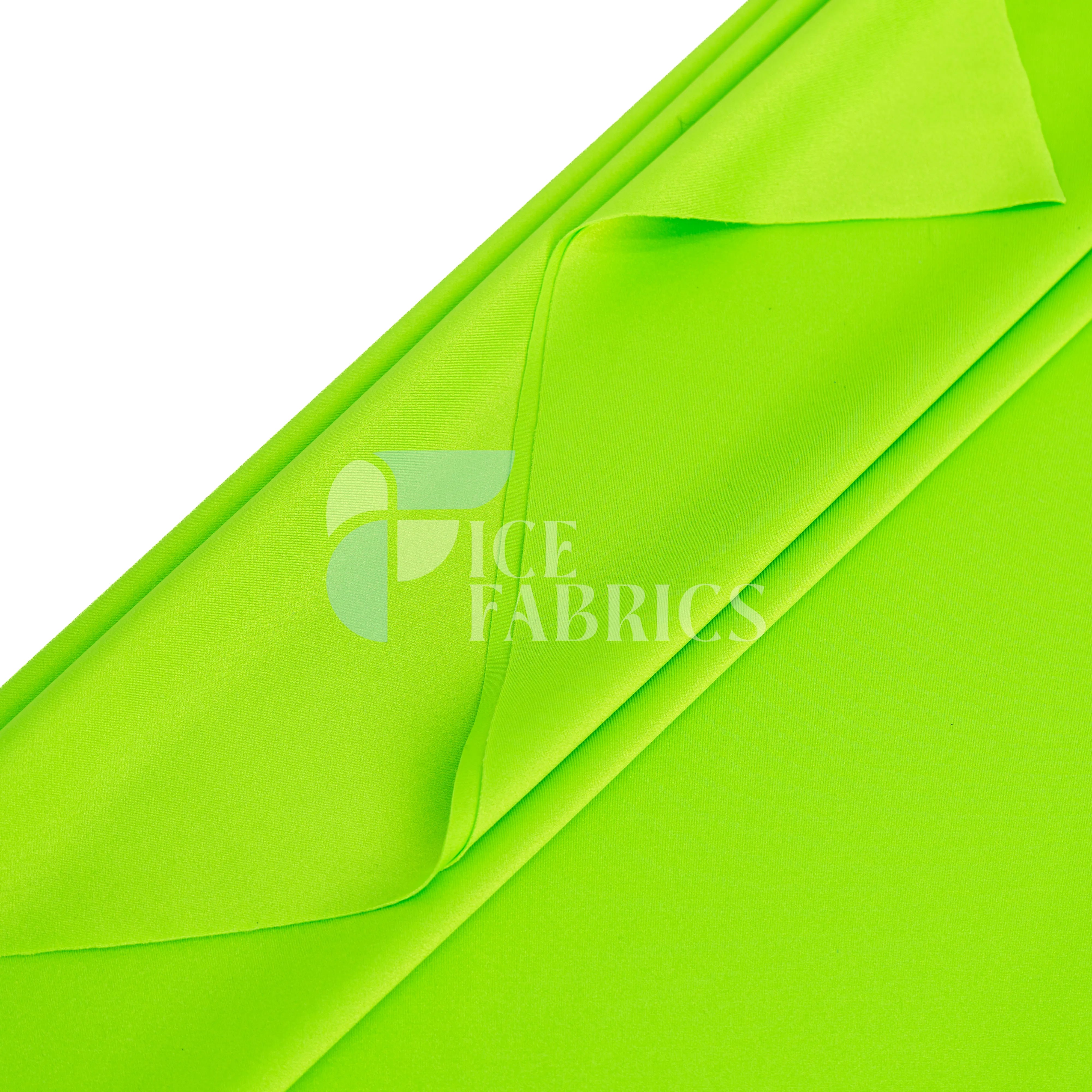 Neon Green Yoga Flex Nylon Spandex Fabric