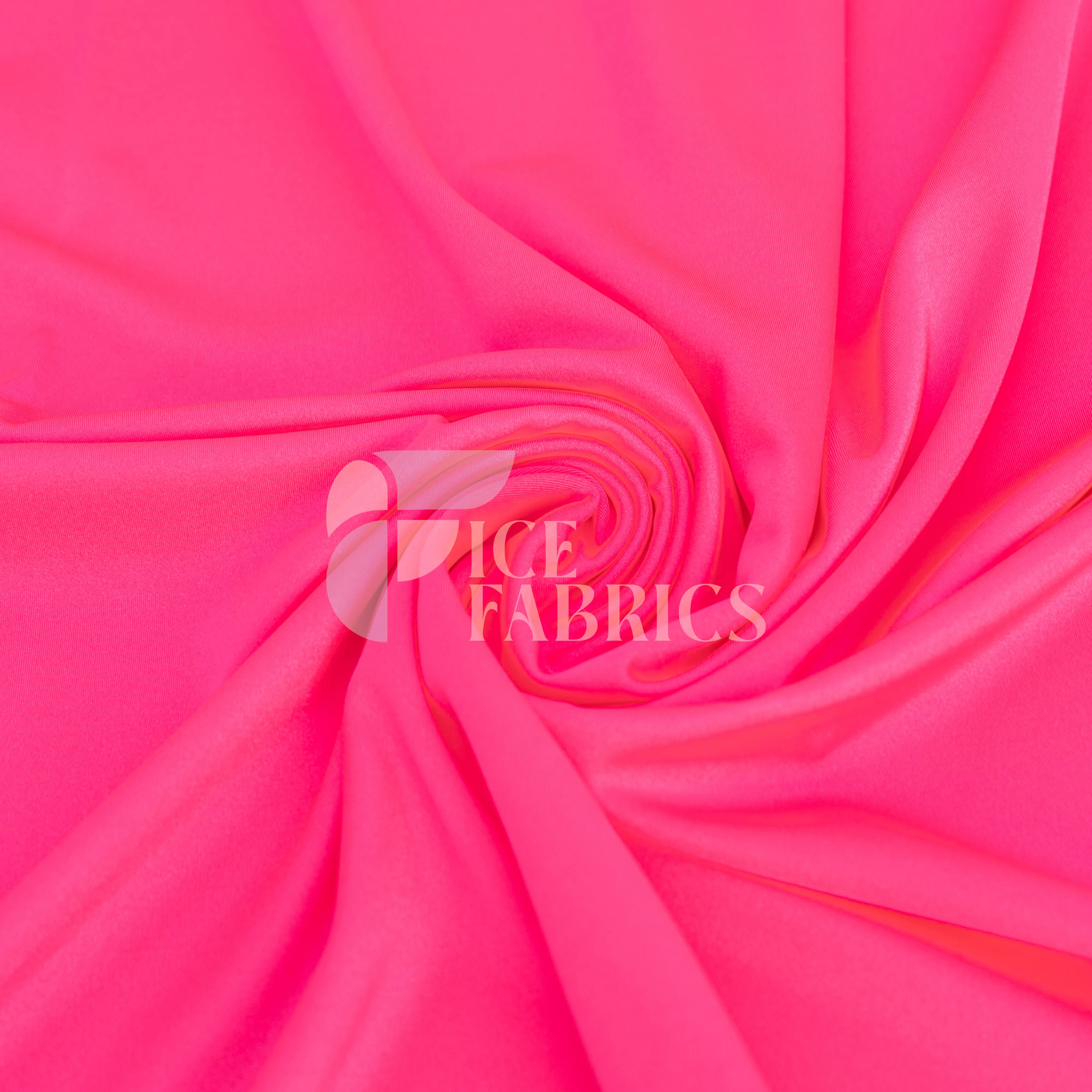 Neon Pink Yoga Flex Nylon Spandex Fabric