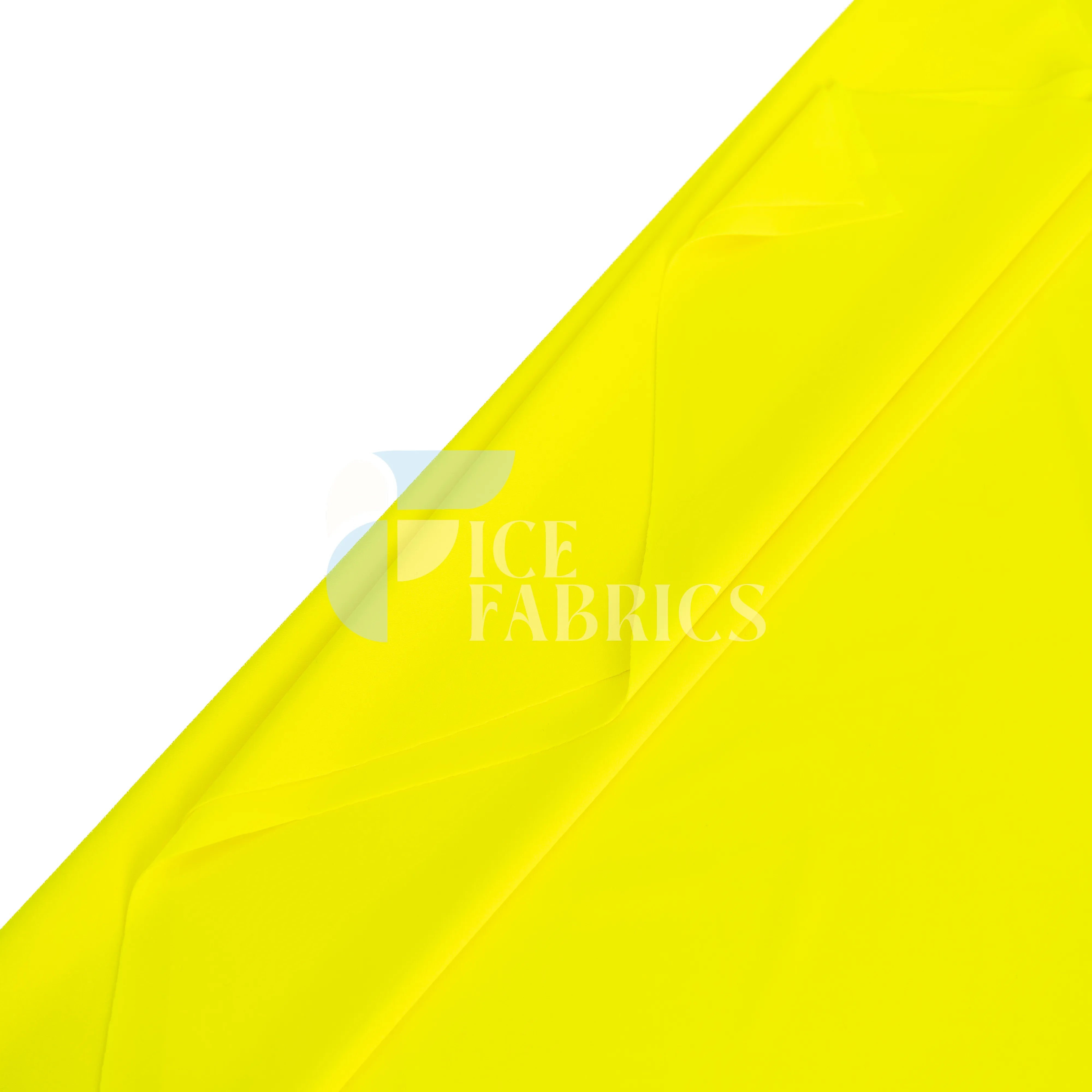 Neon Yellow Yoga Flex Nylon Spandex Fabric
