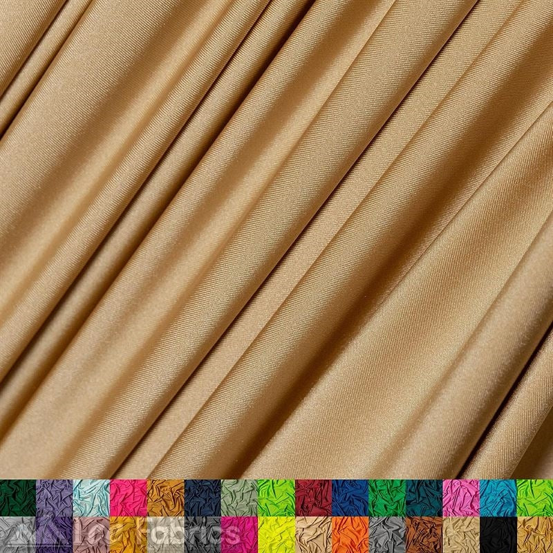 4 Way Stretch Nylon Spandex Fabric By The Roll (20 Yards ) ICE FABRICS |Nude