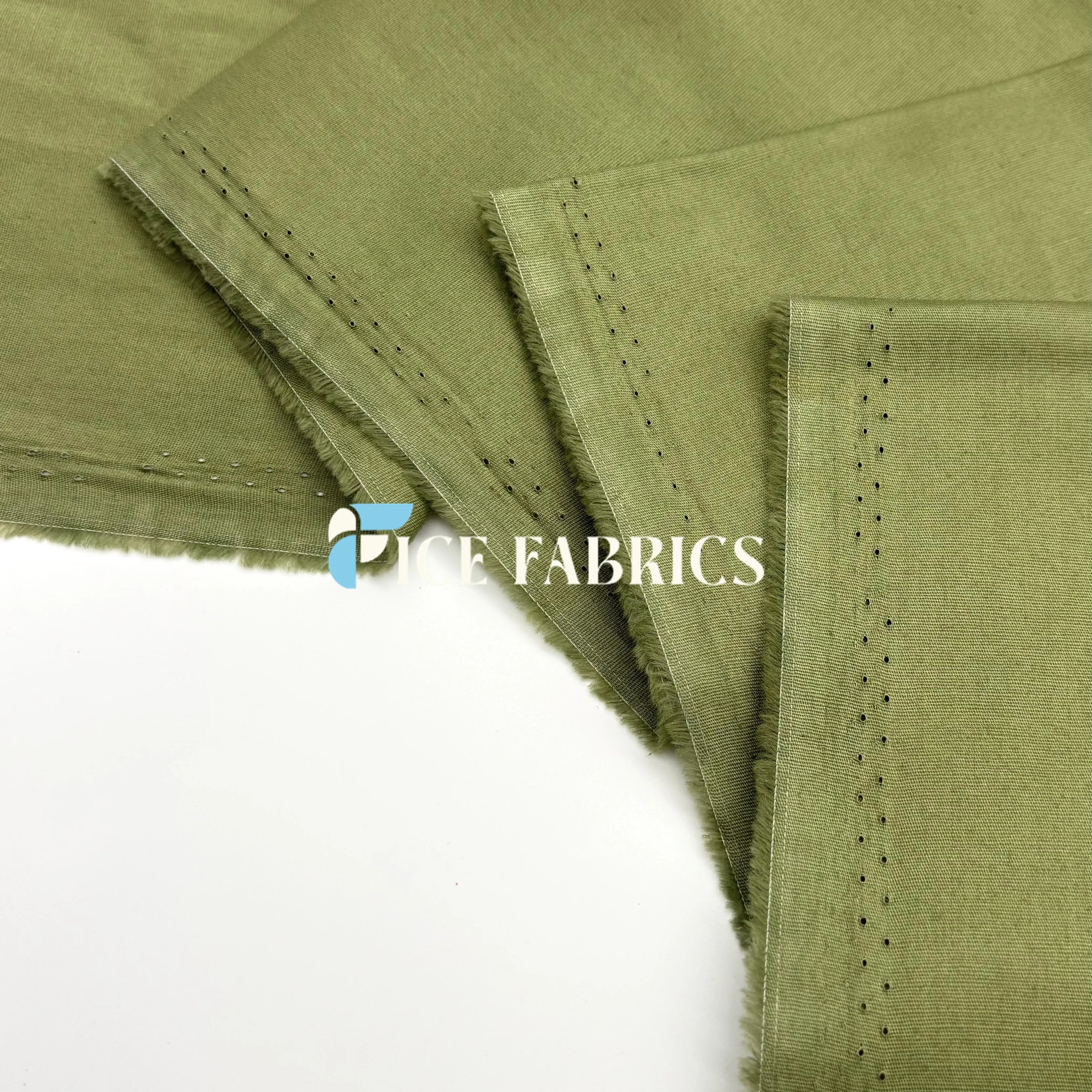 Olive 100% Cotton Broadcloth Fabric  