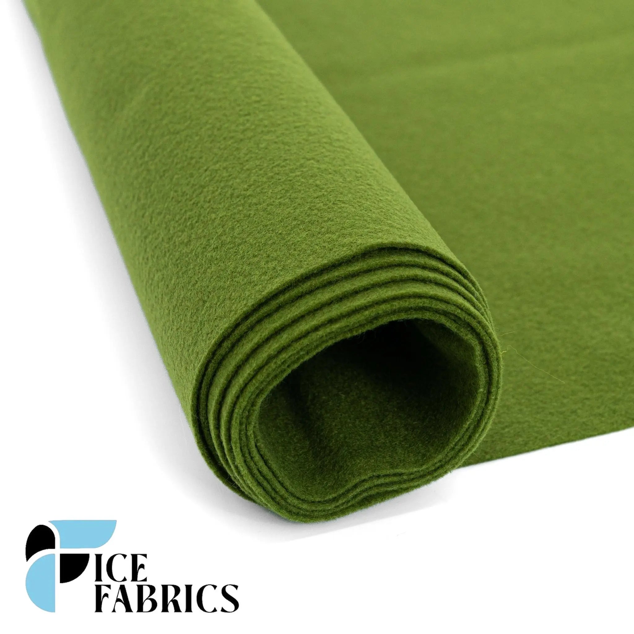 Olive Acrylic Felt Fabric / 1.6mm Thick _ 72” WideICE FABRICSICE FABRICSBy The YardOlive Acrylic Felt Fabric / 1.6mm Thick _ 72” Wide ICE FABRICS