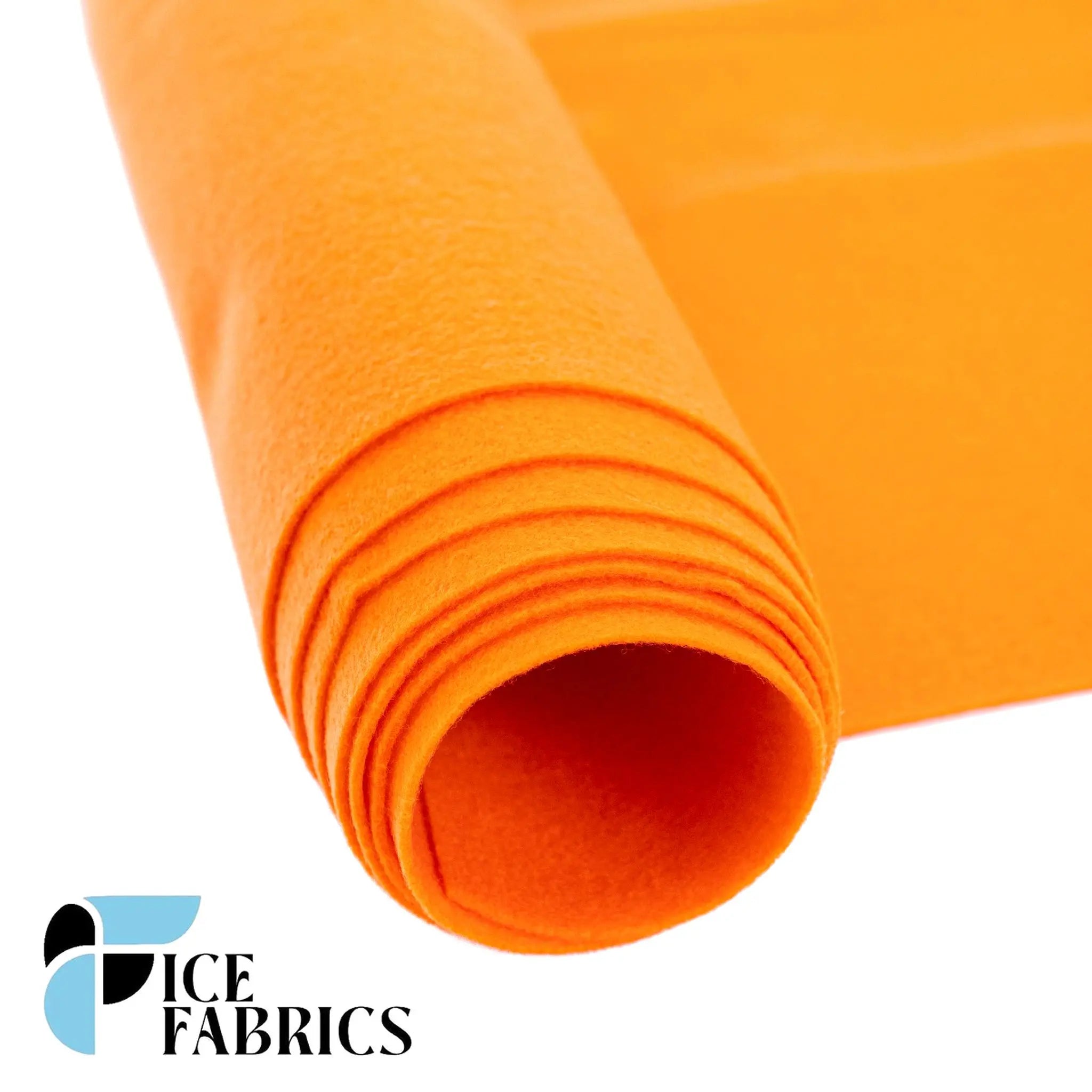 Orange Acrylic Felt Fabric / 1.6mm Thick _ 72” WideICE FABRICSICE FABRICSBy The YardOrange Acrylic Felt Fabric / 1.6mm Thick _ 72” Wide ICE FABRICS