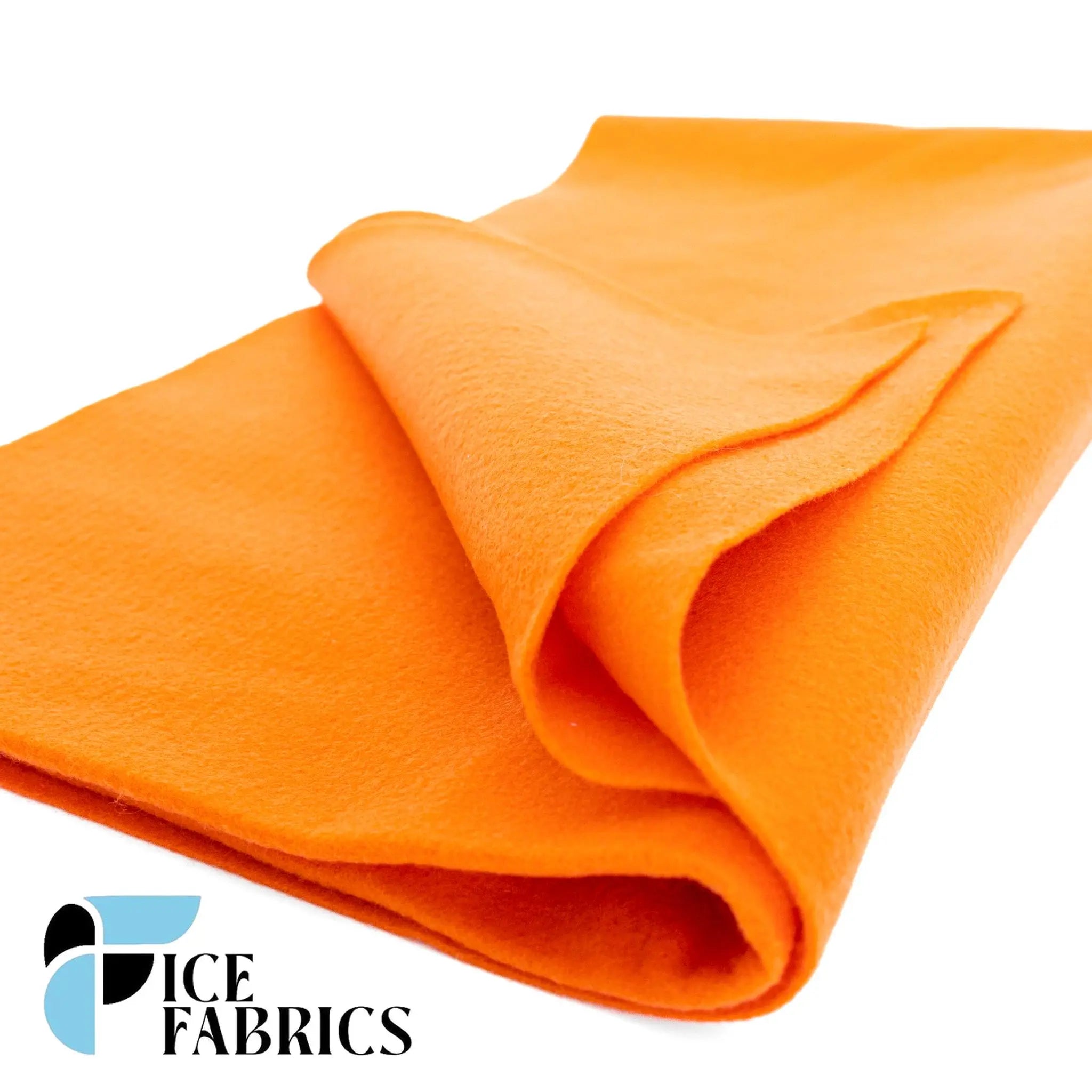 Orange Acrylic Felt Fabric / 1.6mm Thick _ 72” WideICE FABRICSICE FABRICSBy The YardOrange Acrylic Felt Fabric / 1.6mm Thick _ 72” Wide ICE FABRICS