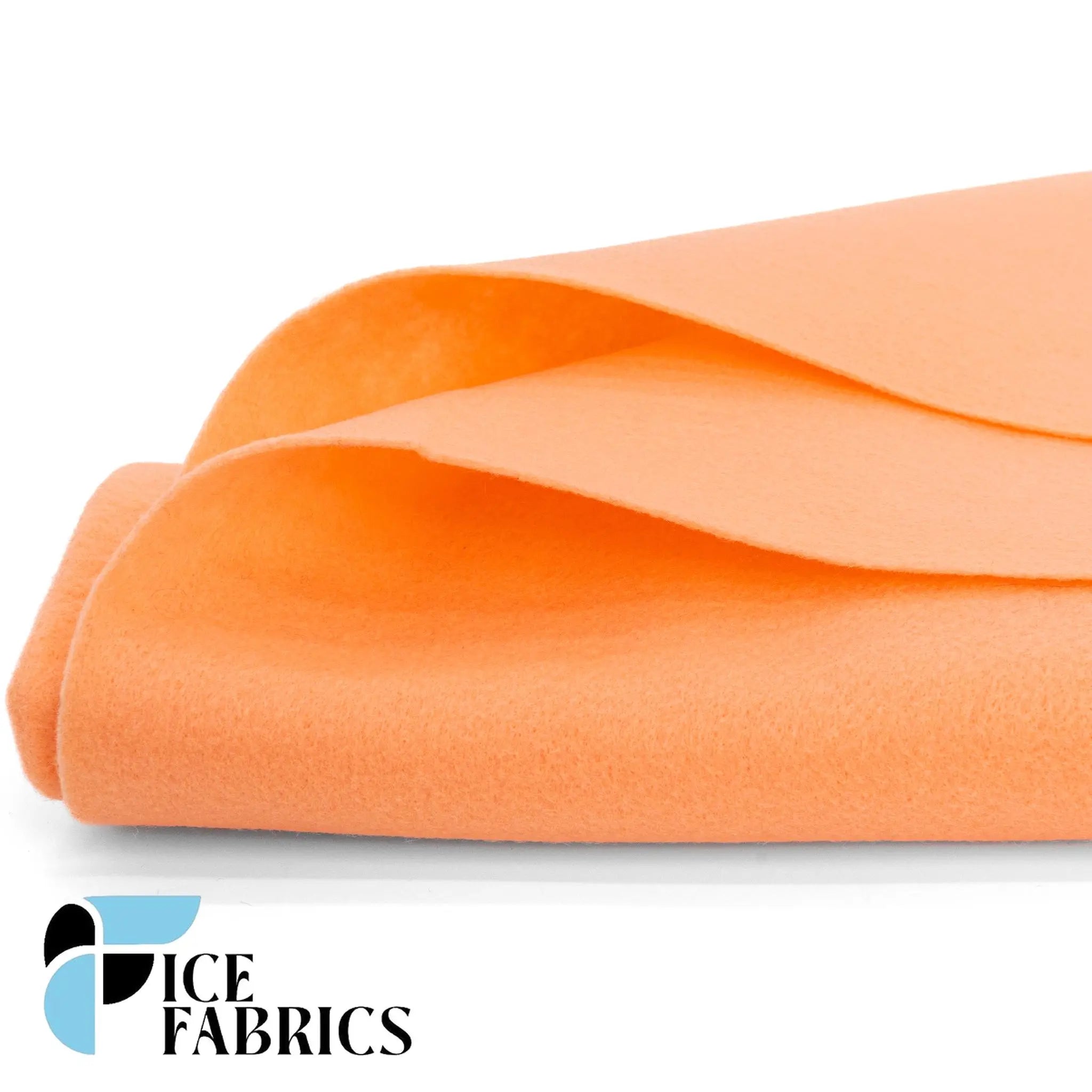 Peach Acrylic Felt Fabric / 1.6mm Thick _ 72” WideICE FABRICSICE FABRICSBy The YardPeach Acrylic Felt Fabric / 1.6mm Thick _ 72” Wide ICE FABRICS