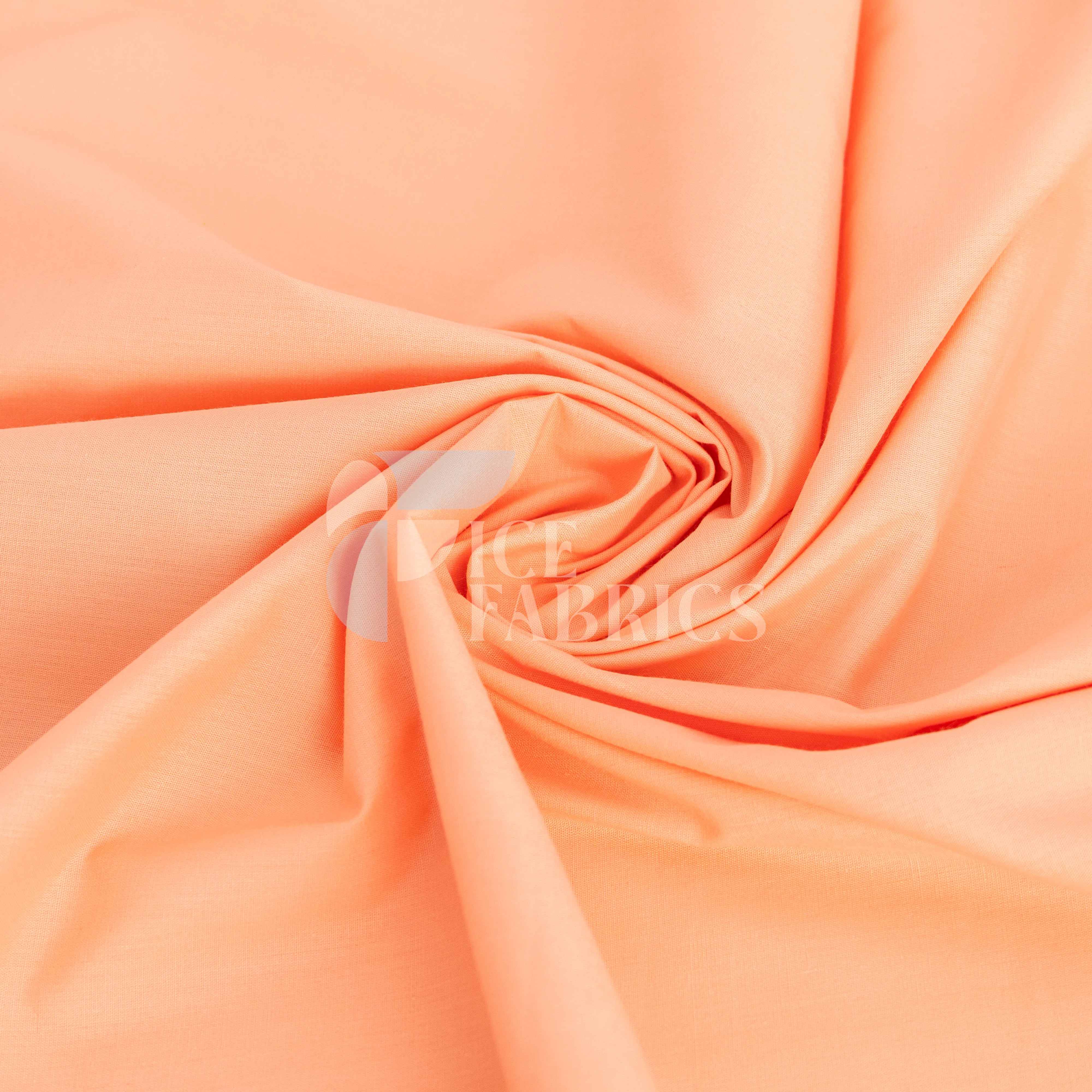 Solid Soft Poly Cotton Fabric