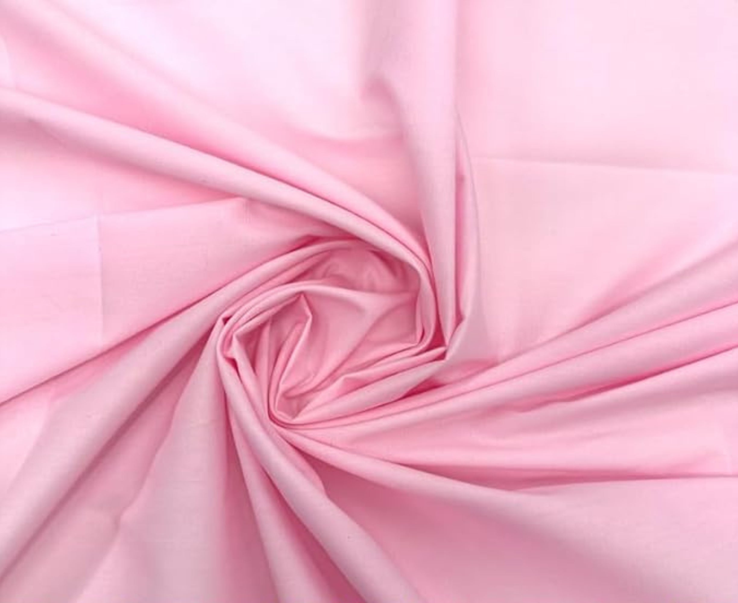 Solid Soft Poly Cotton Fabric By The Yard (18 Colors)