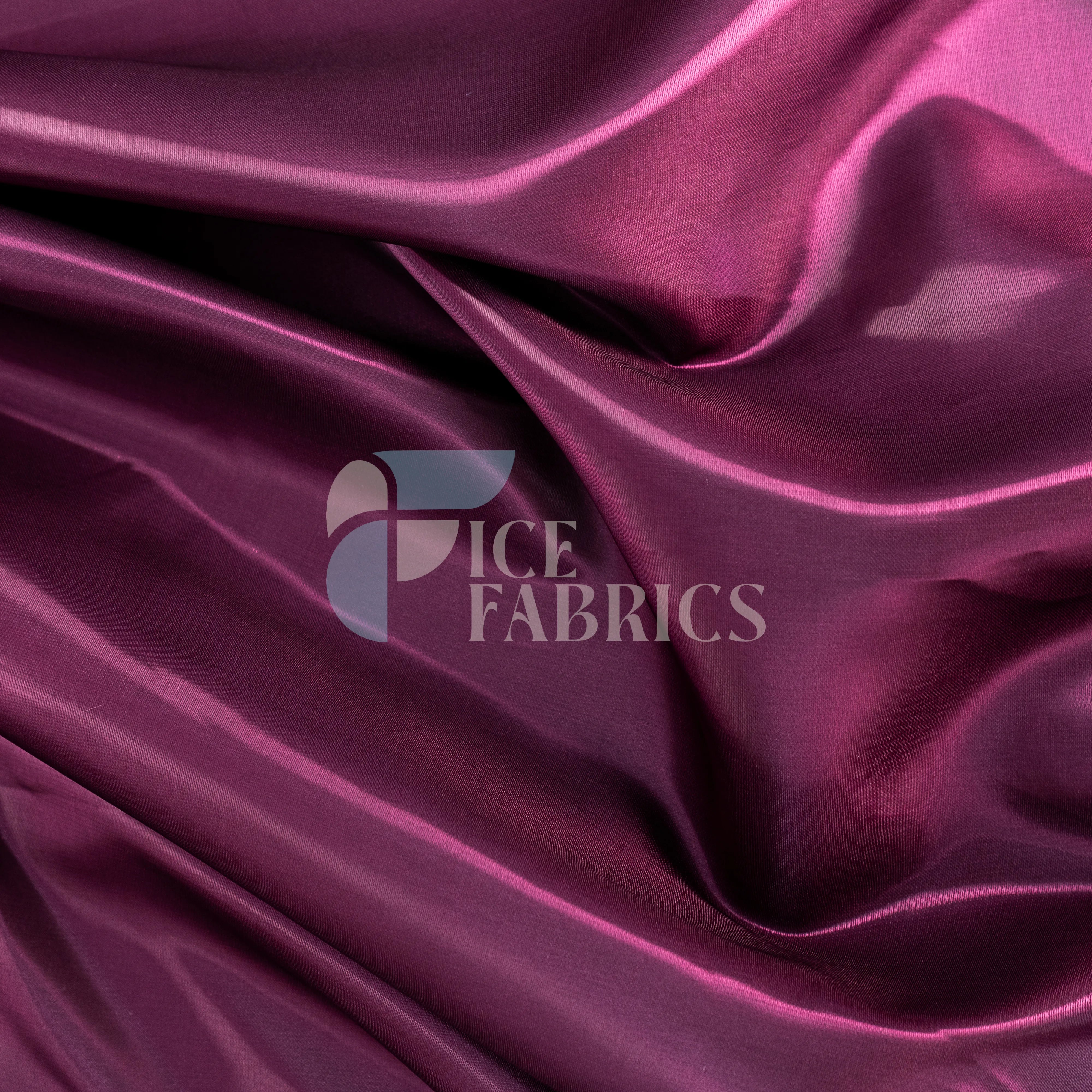 Liquid Crystal Silky Satin Fabric | Reflective Luxe