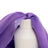 Purple Crystal Sheer Organza Fabric By The Yard