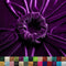 Purple Soft and Smooth Stretch Velvet Upholstery Fabric
