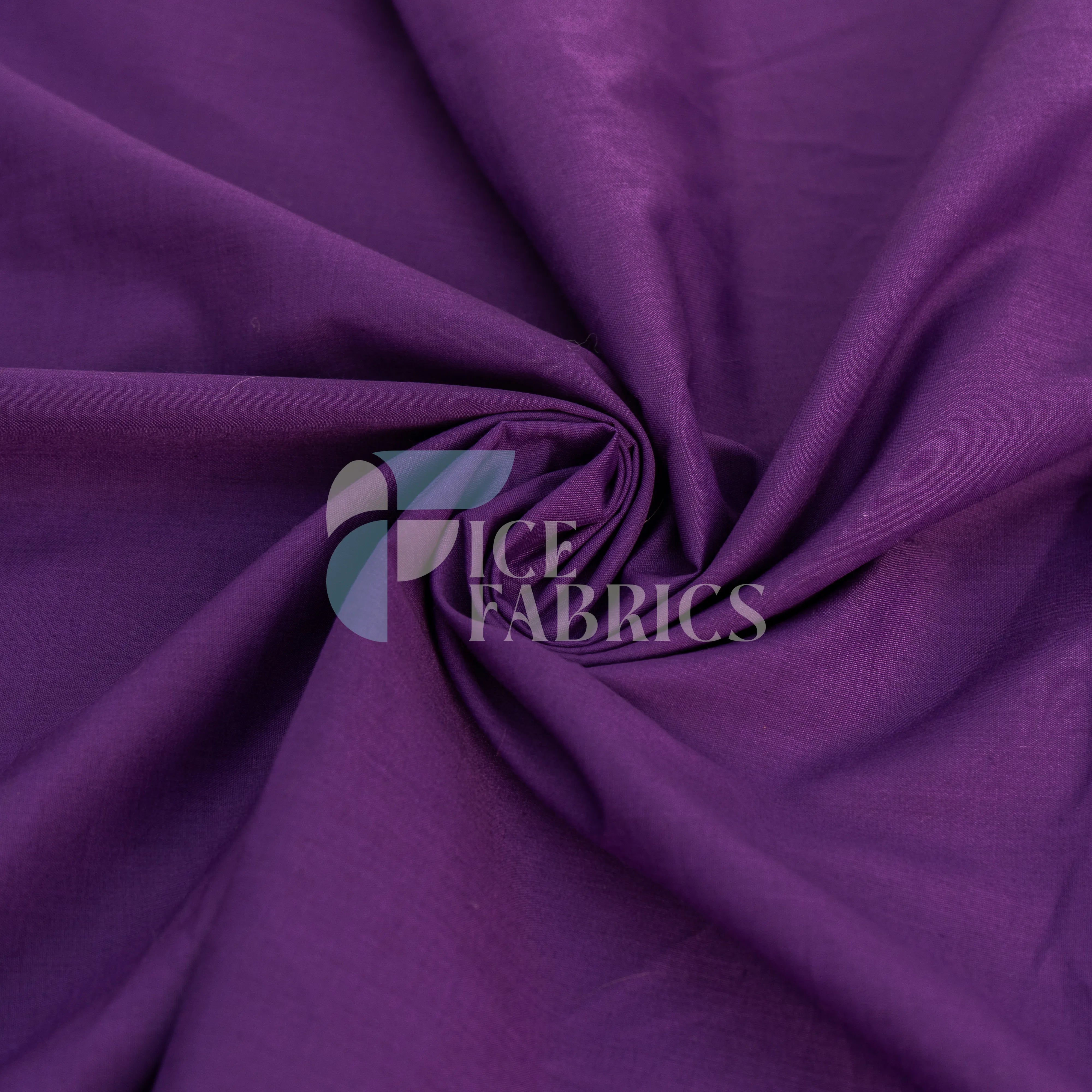 Solid Soft Poly Cotton Fabric