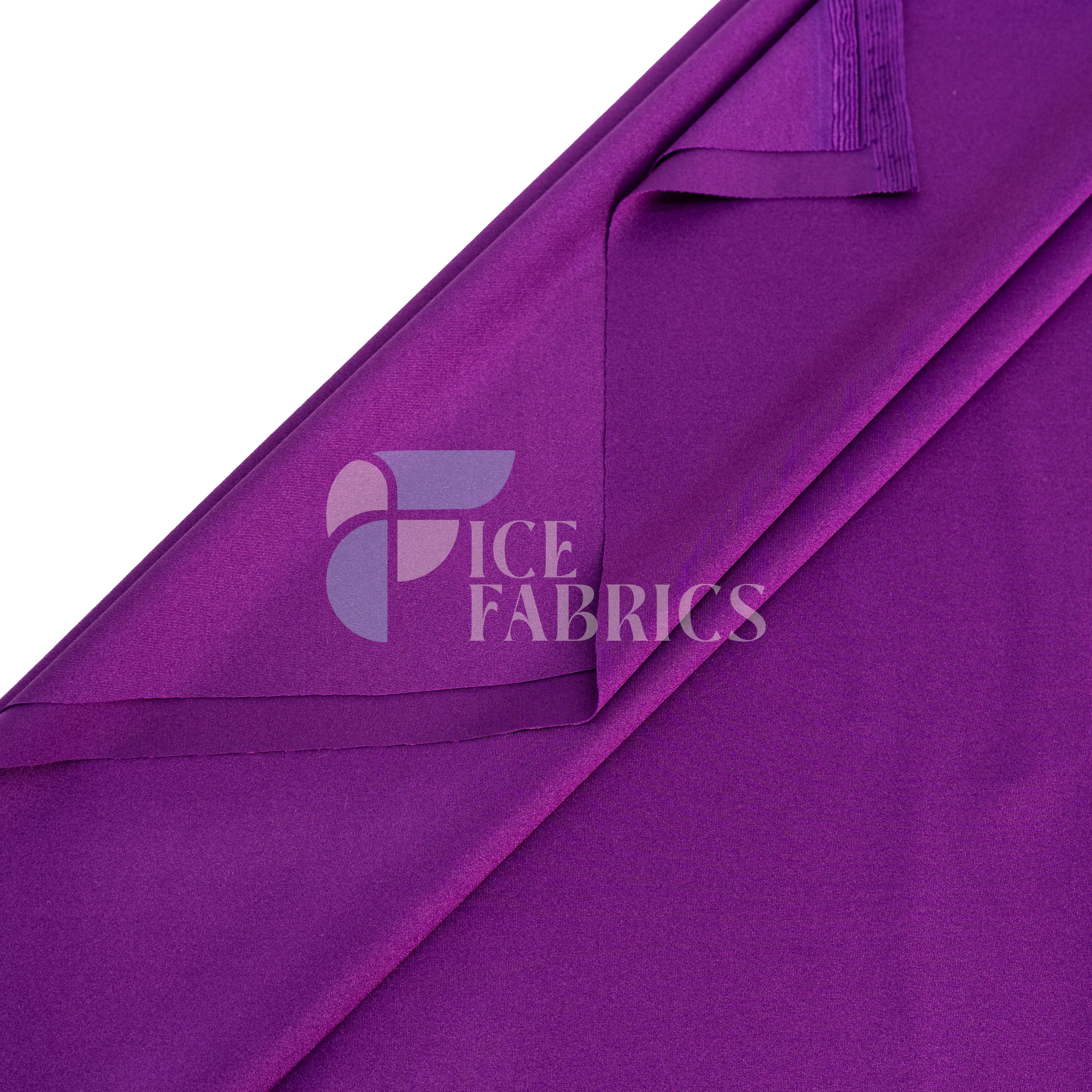 Purple Yoga Flex Nylon Spandex Fabric