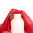 Red Crystal Sheer Organza Fabric By The Yard