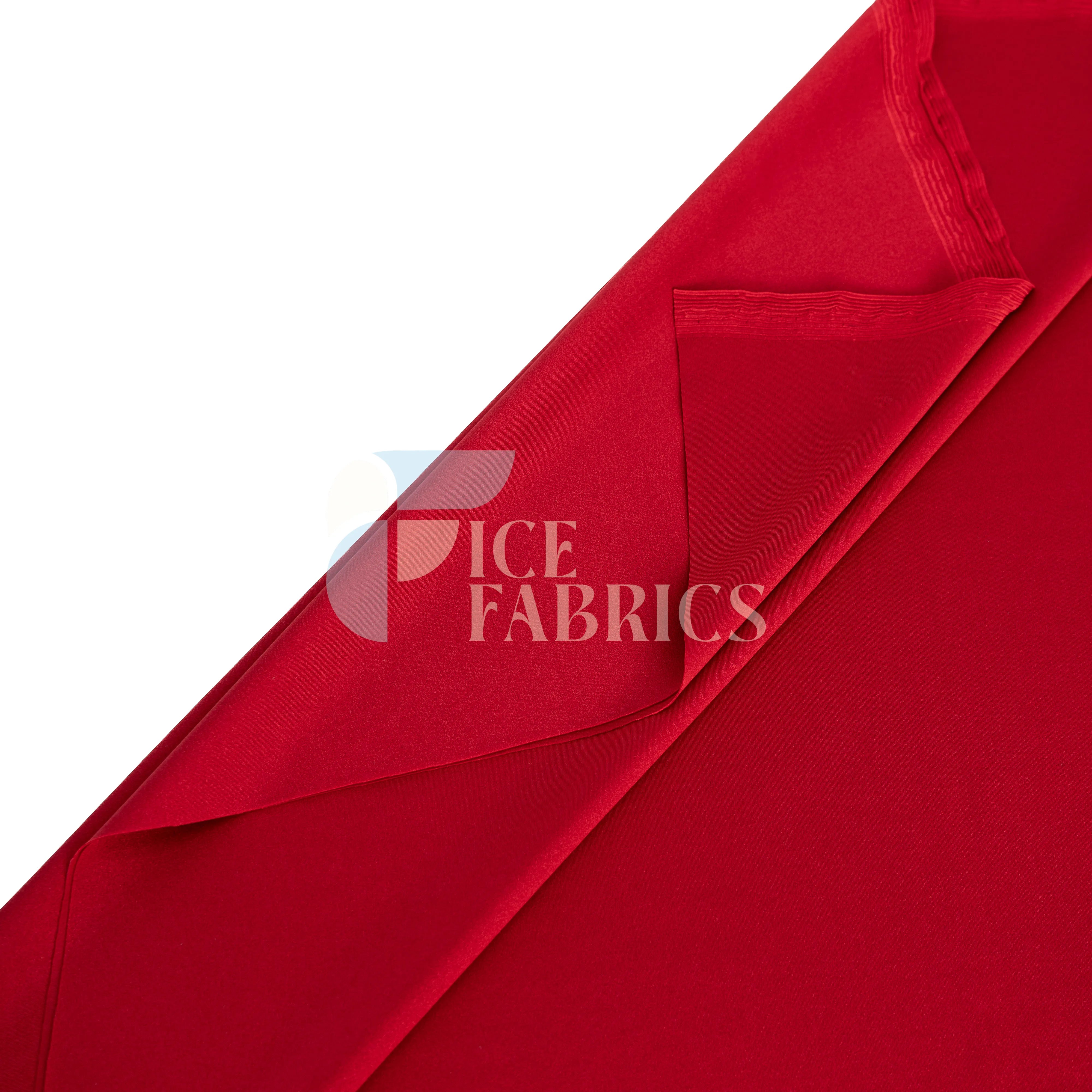 Red Yoga Flex Nylon Spandex Fabric