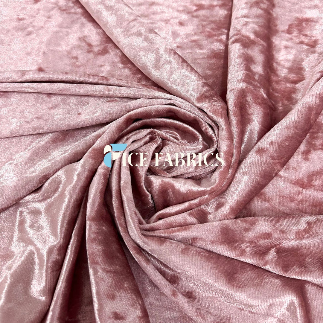 rose gold crushed velvet dress Stretch Fabric sa_rr_25+
