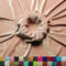 Rose Gold Soft and Smooth Stretch Velvet Upholstery Fabric