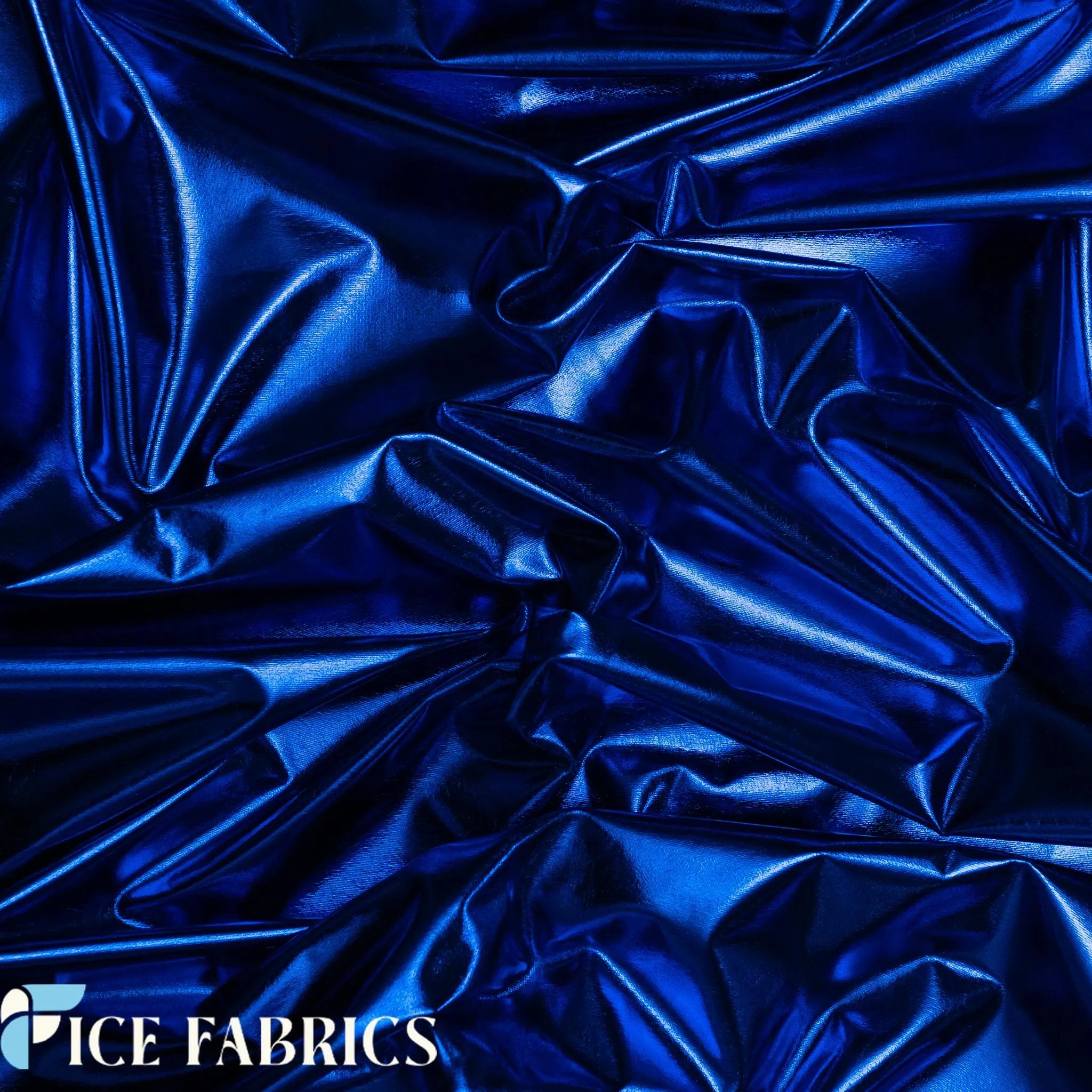 Royal 4 Way Stretch Shiny Spandex Fabric  