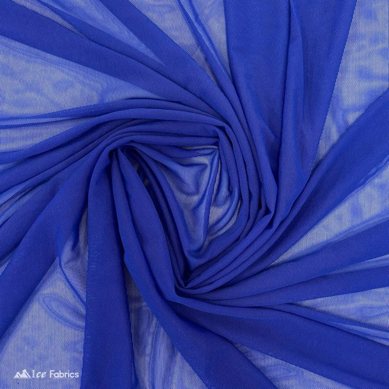 Royal Blue 4 Way Stretch Nylon Spandex Power Mesh Fabric