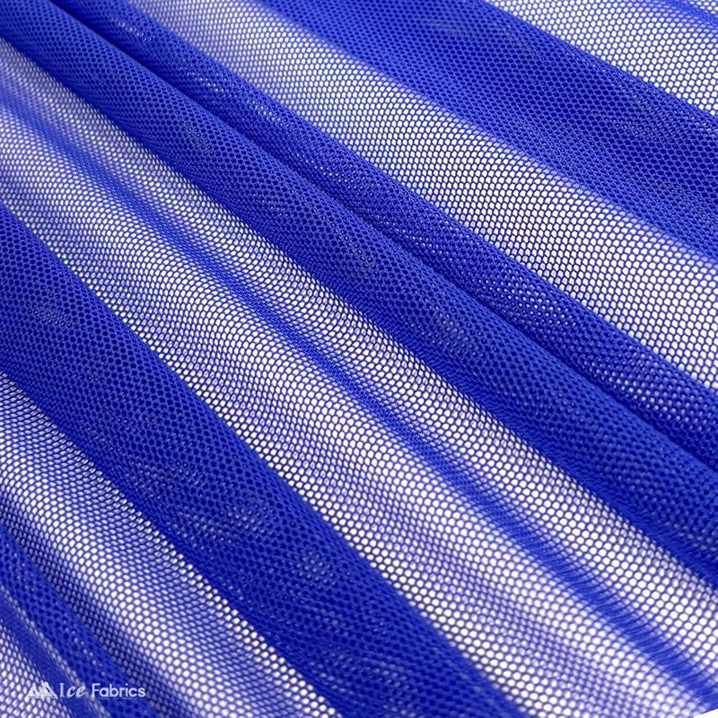 Royal Blue 4 Way Stretch Nylon Spandex Power Mesh Fabric